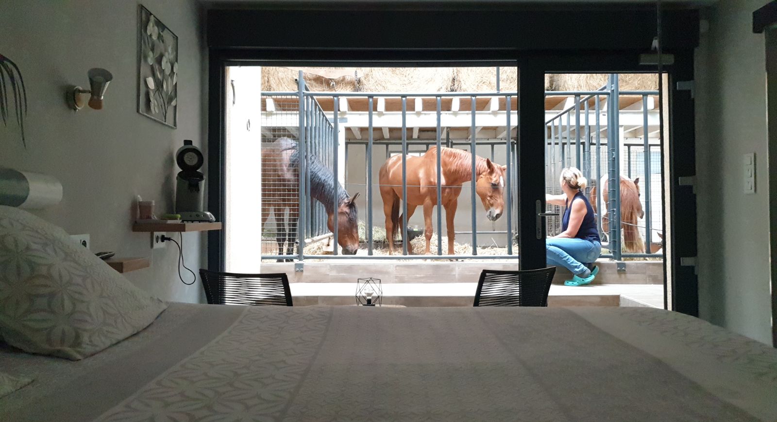 Lodge 2 - 4 pers. — Séjour paisible avec chevaux en Vosges à Épinal — salle de bain