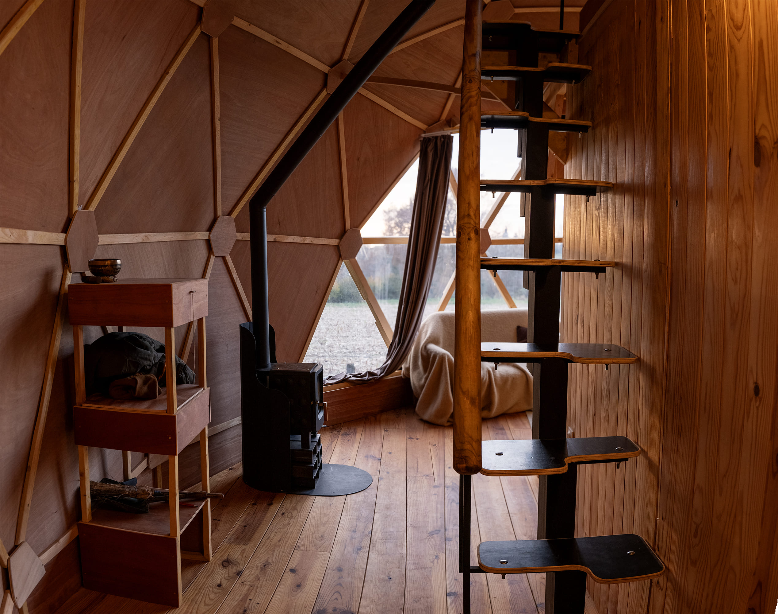 Géodejulien — Dôme design avec spa à Pau (Pyrénées-Atlantiques)