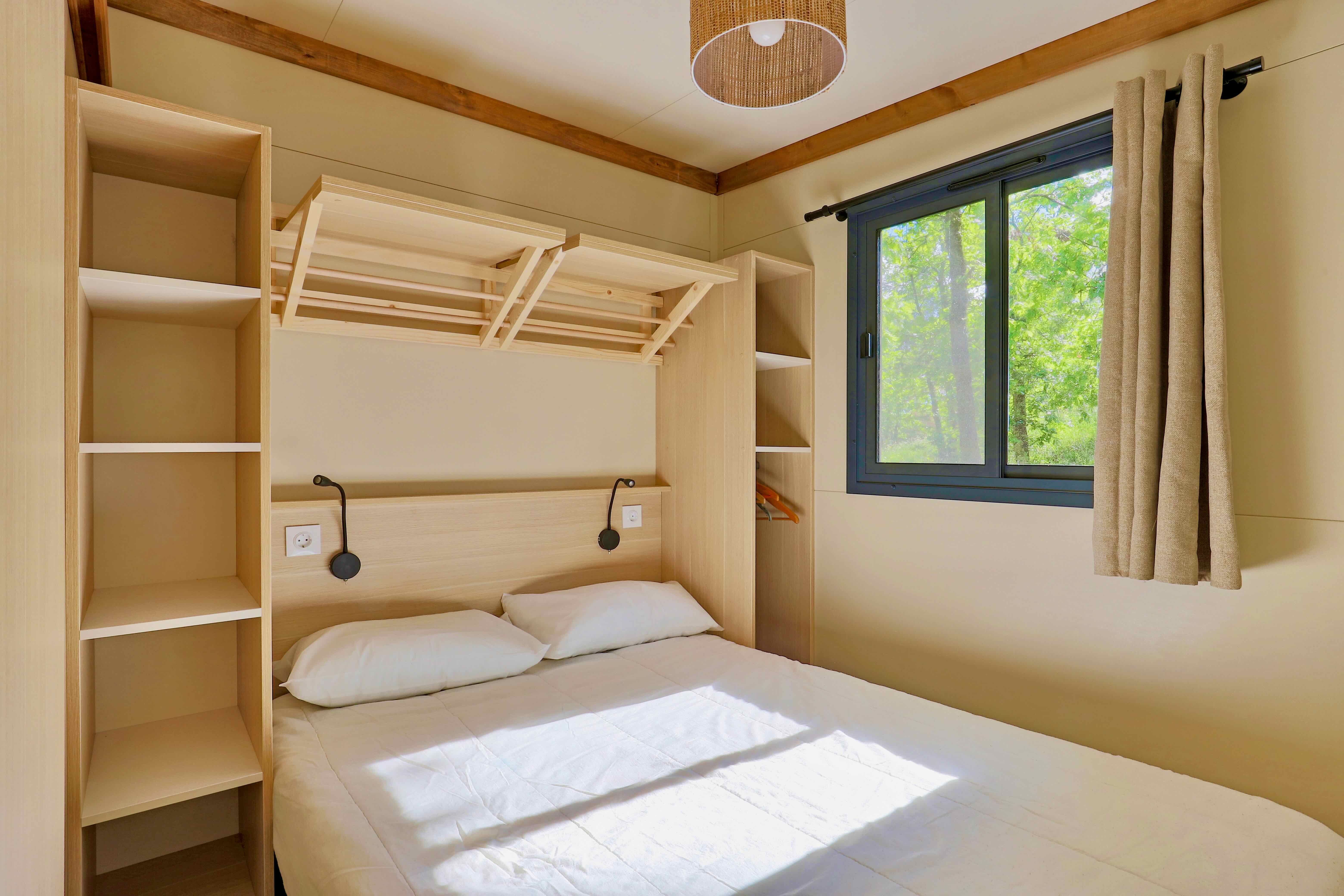 Cabane Morea : une expérience unique en pleine nature à Lablachere — chambre