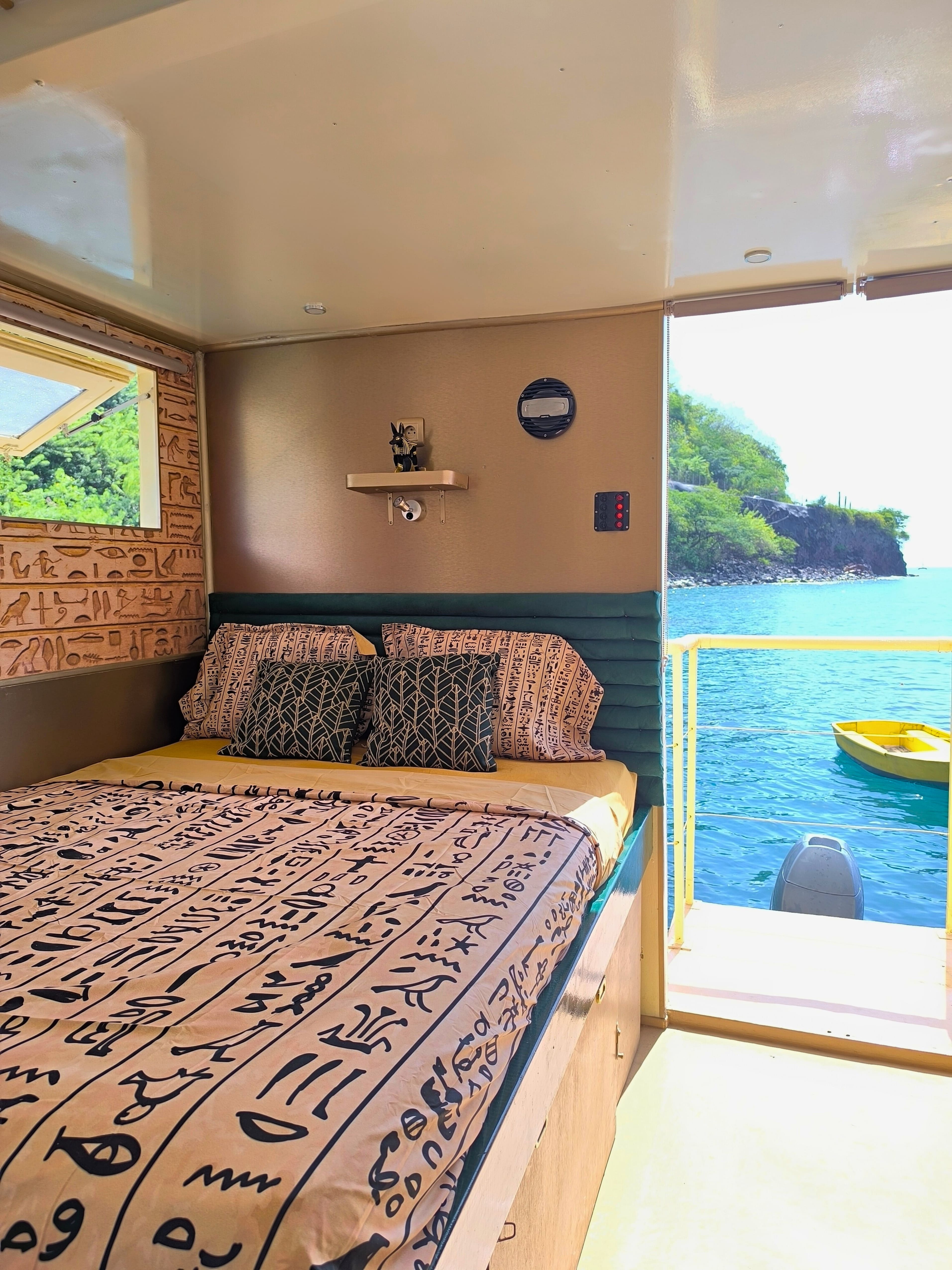 Kawaida - Une expérience de glamping sur l'eau en Martinique à Sainte-Luce — chambre