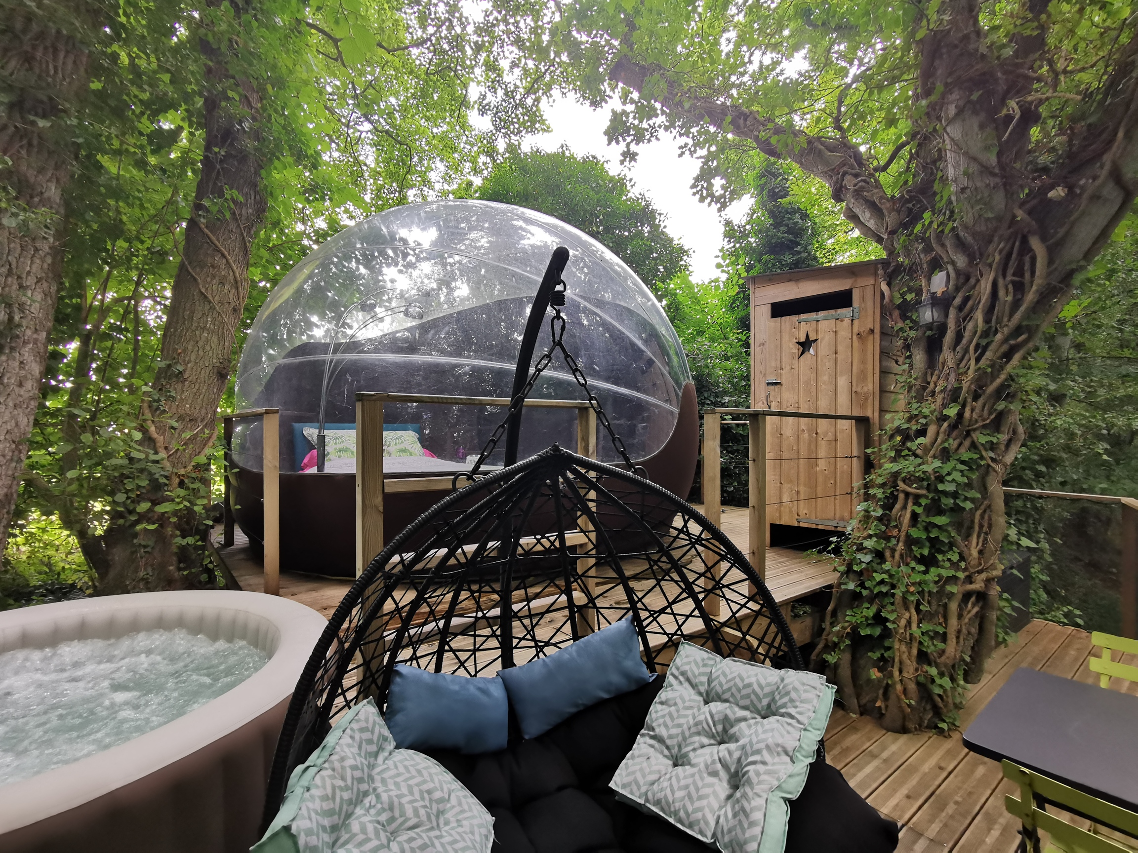 La bulle Sterenn : une échappée romantique en Bretagne à Plouec Du Trieux — espace de vie