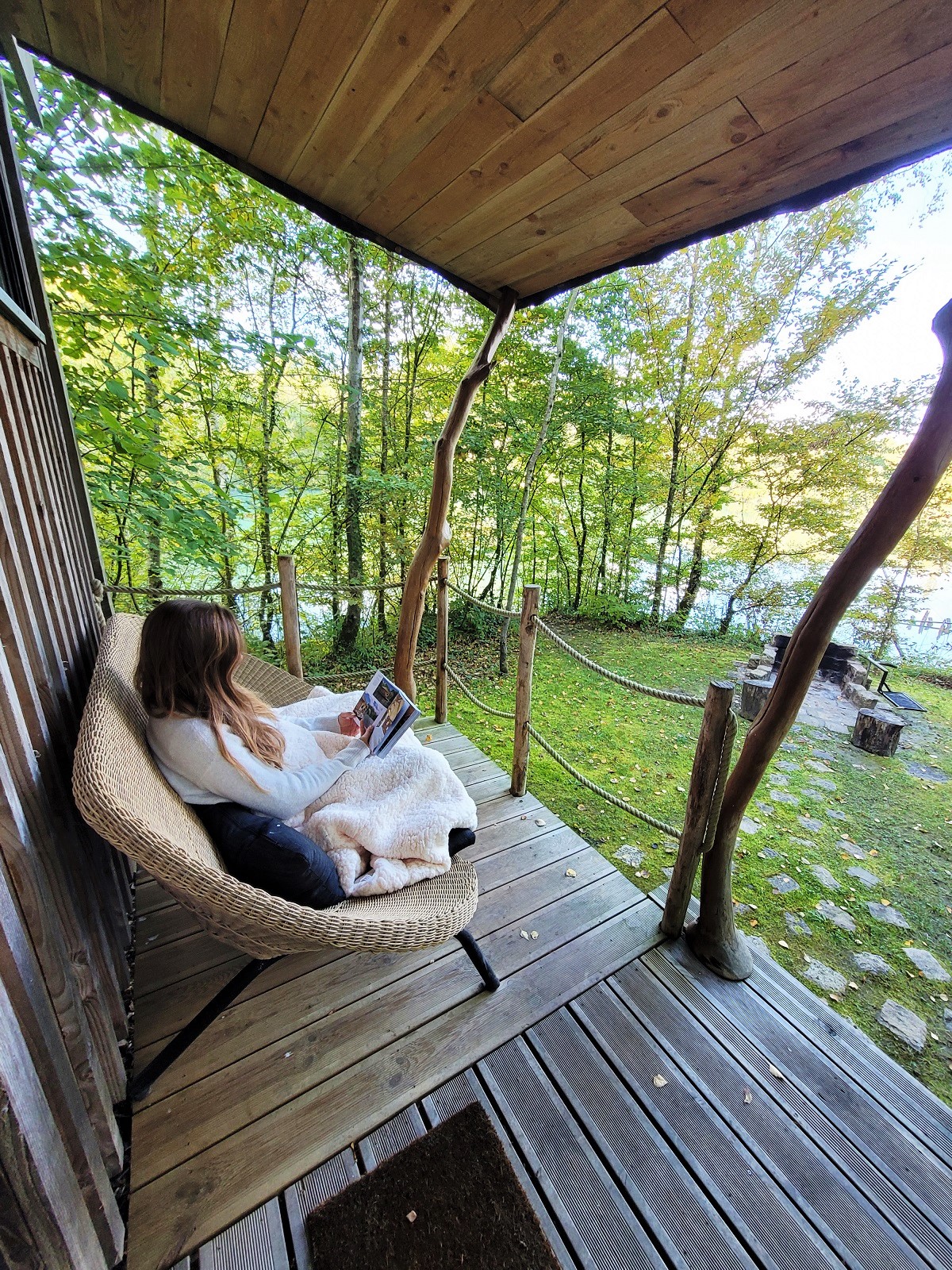 Cabane Spa Terra Cotta : une expérience unique en Picardie à St-Léger-Aux-Bois — salle de bain