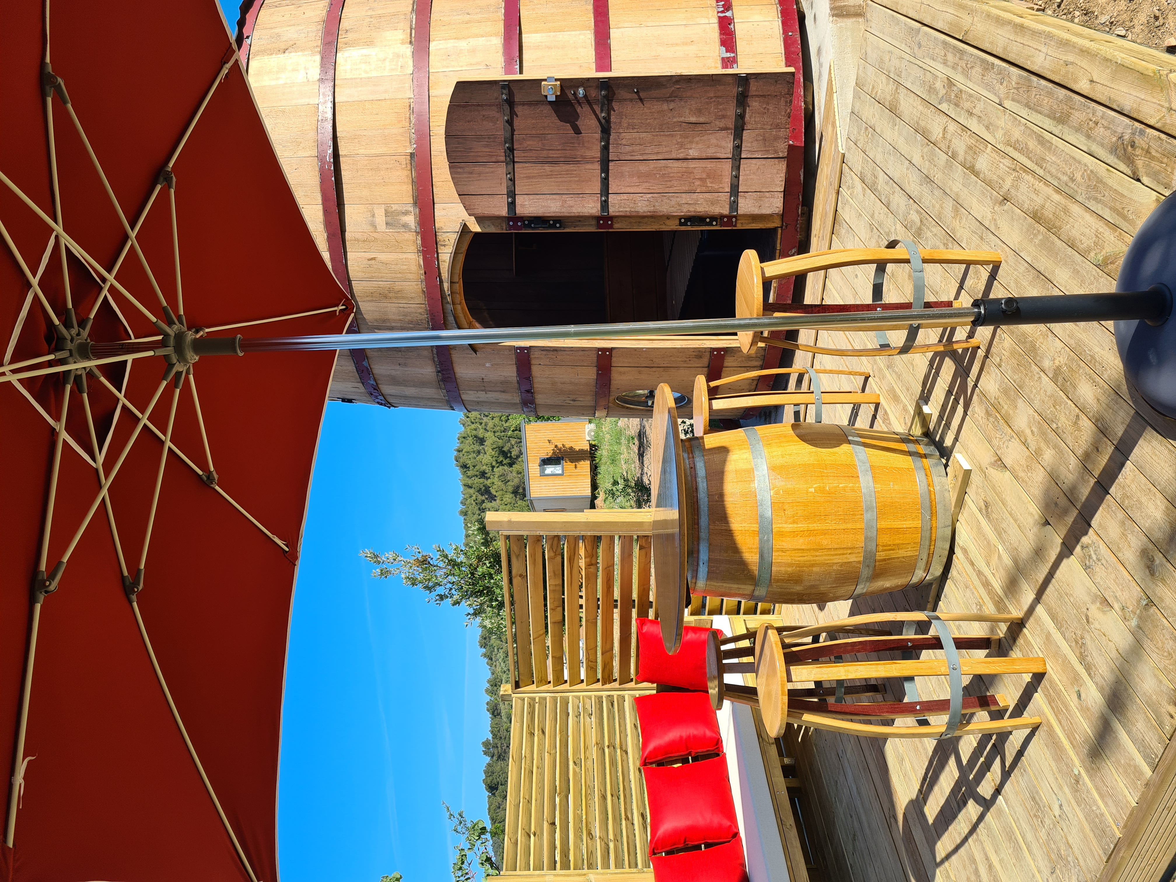 Olifoudre — Dôme avec spa à Aude à Gaja-et-Villedieu — espace de vie