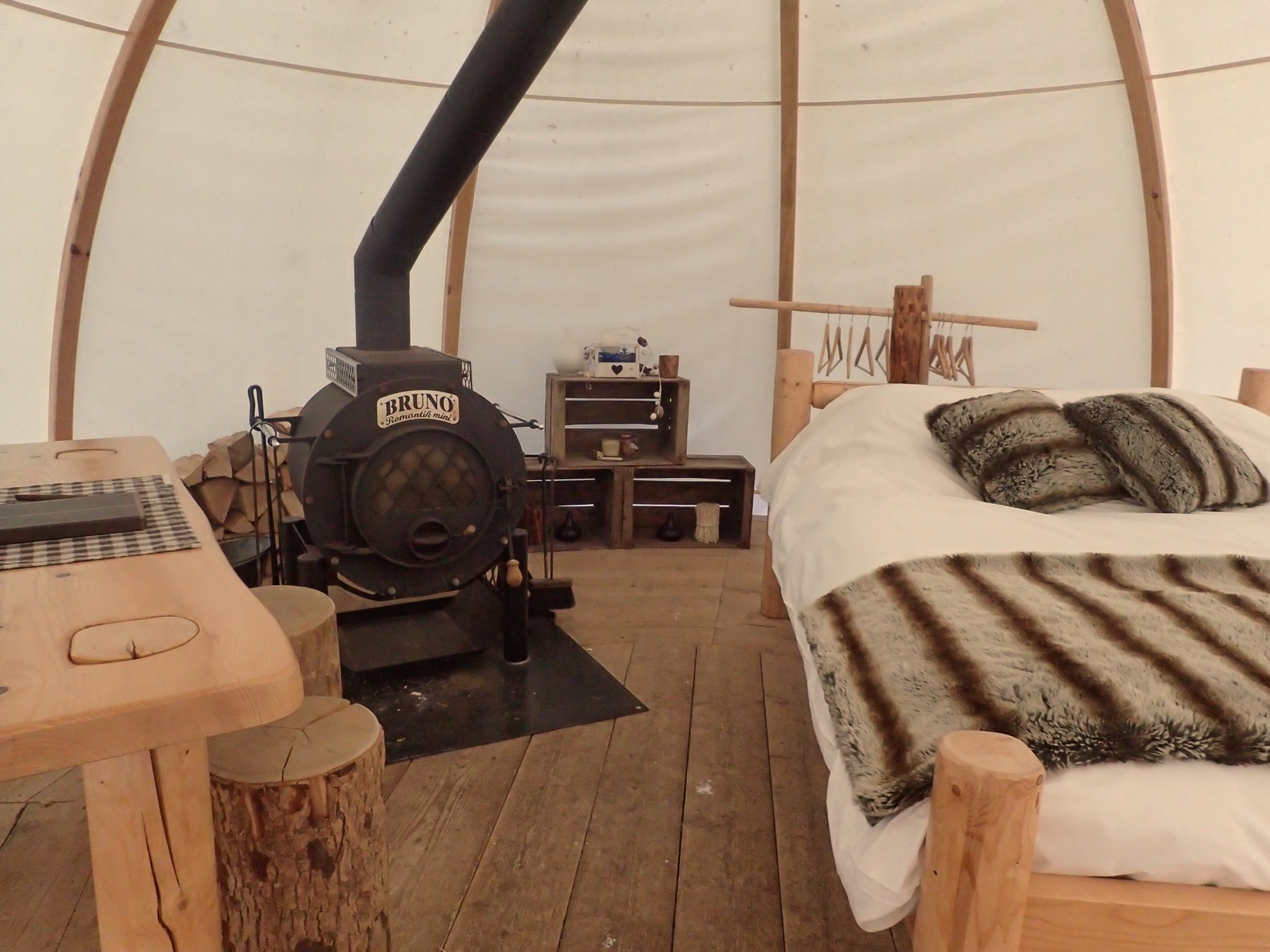 Lodge Wapi : une expérience immersive en pleine nature à Mont-Saxonnex — cuisine