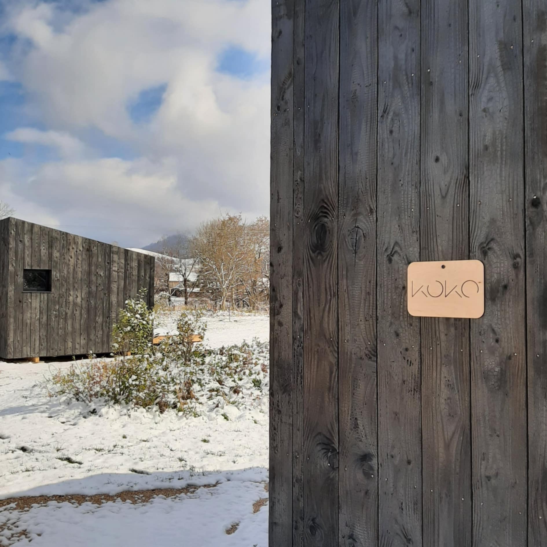 Kokoni : un ecolodge enchanteur en Aquitaine à Arette — vue intérieure