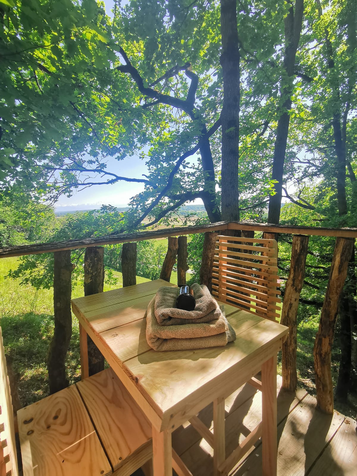 Cabane "Toi & Moi" — Séjour romantique avec spa à Gers à Malabat — environnement naturel