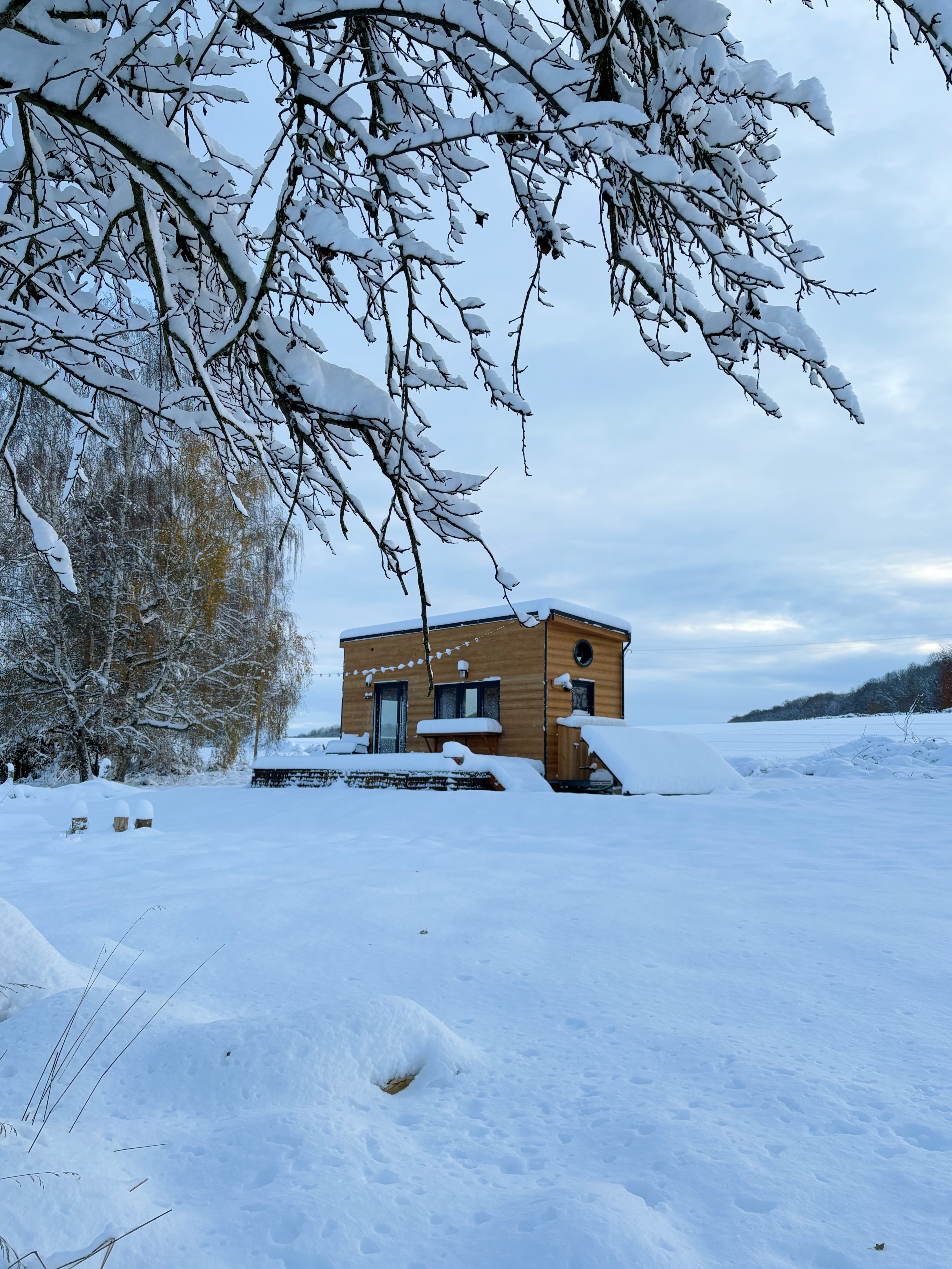 La Cabane Pain d'Épices — Tiny House avec spa à Haut-Rhin