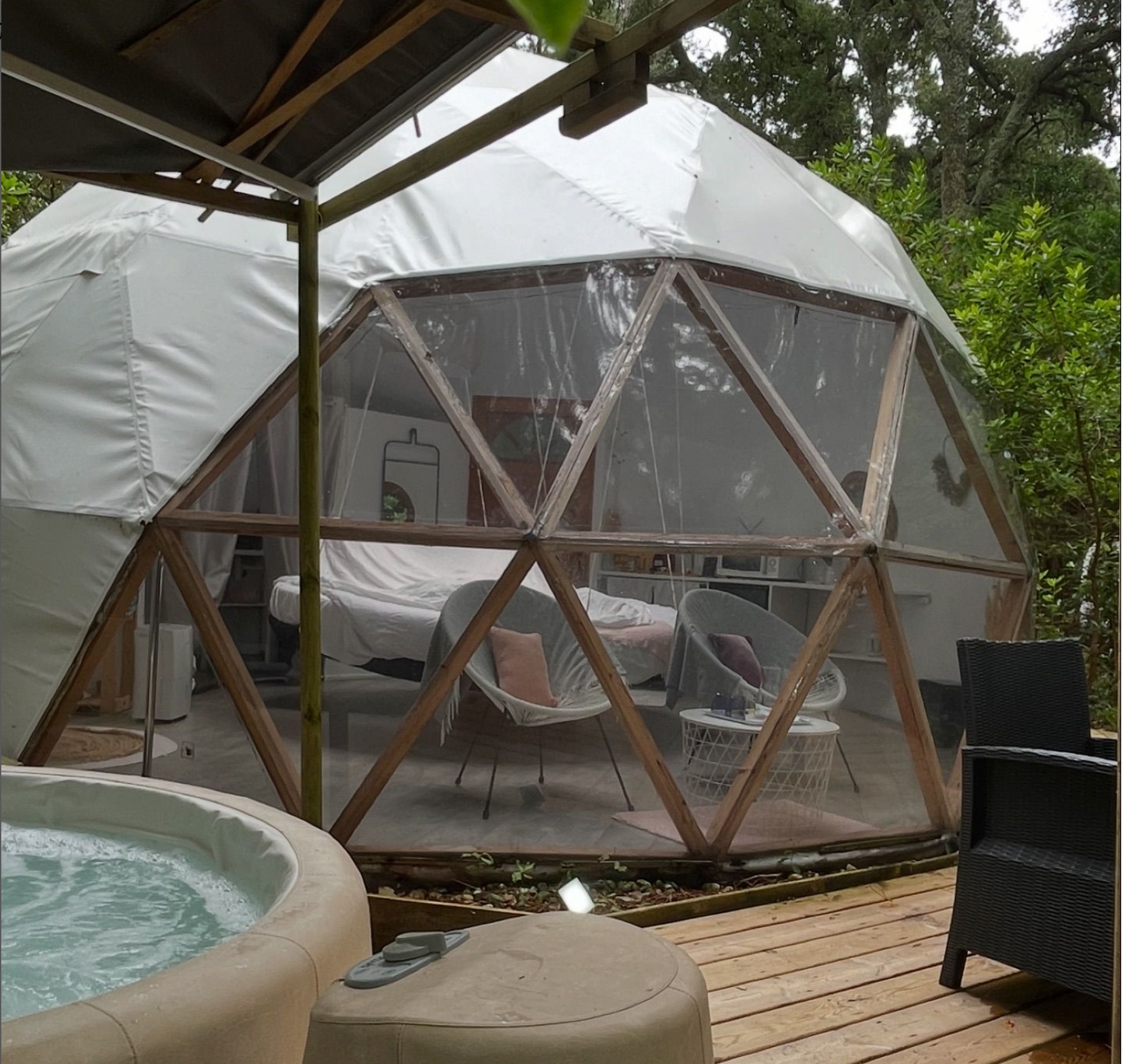 Dôme en Aquitaine : une expérience immersive à Hossegor à Hossegor — espace de vie