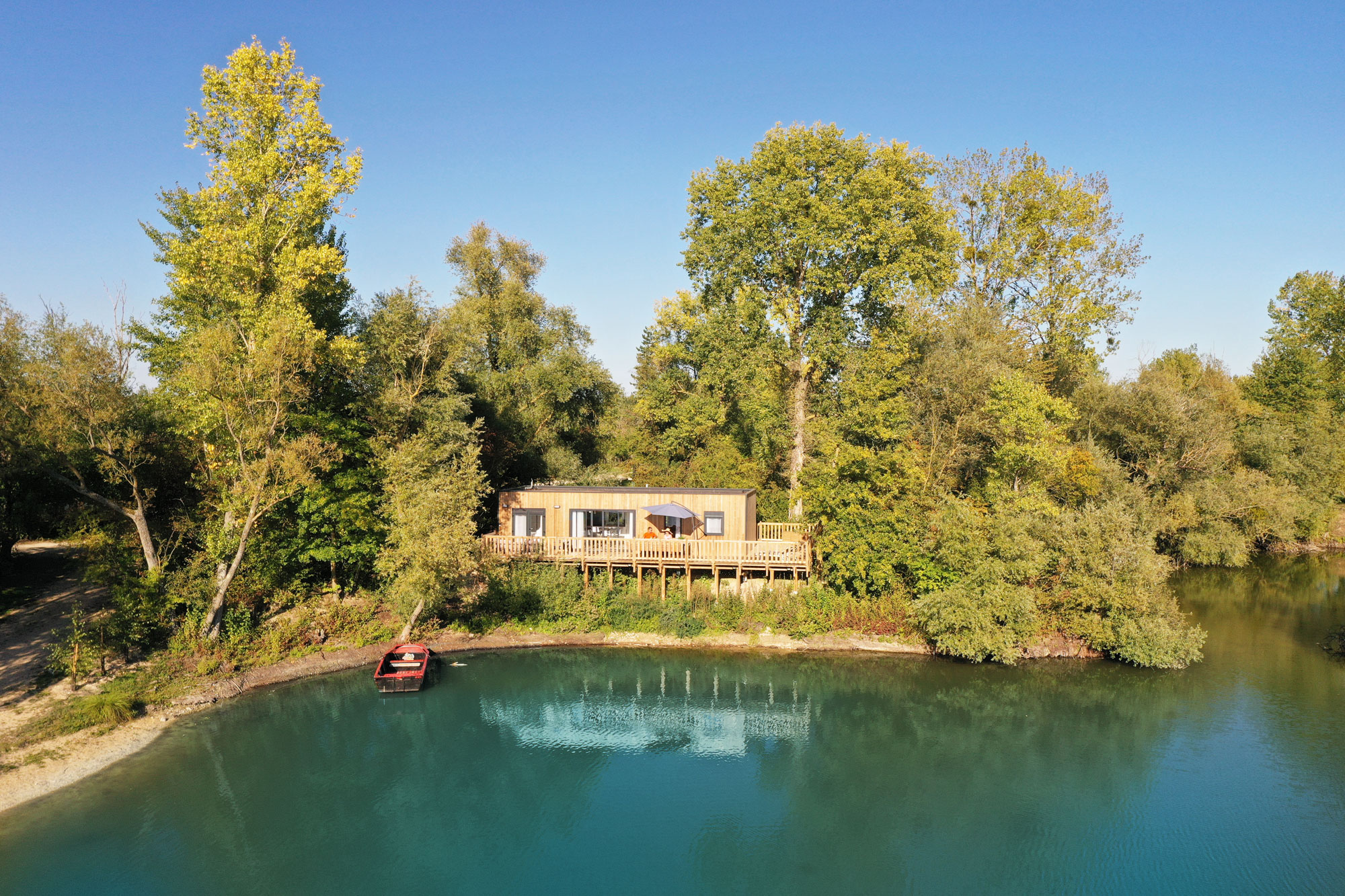 Lodge Prestige — Cabane sur pilotis avec spa à Seine-et-Marne
