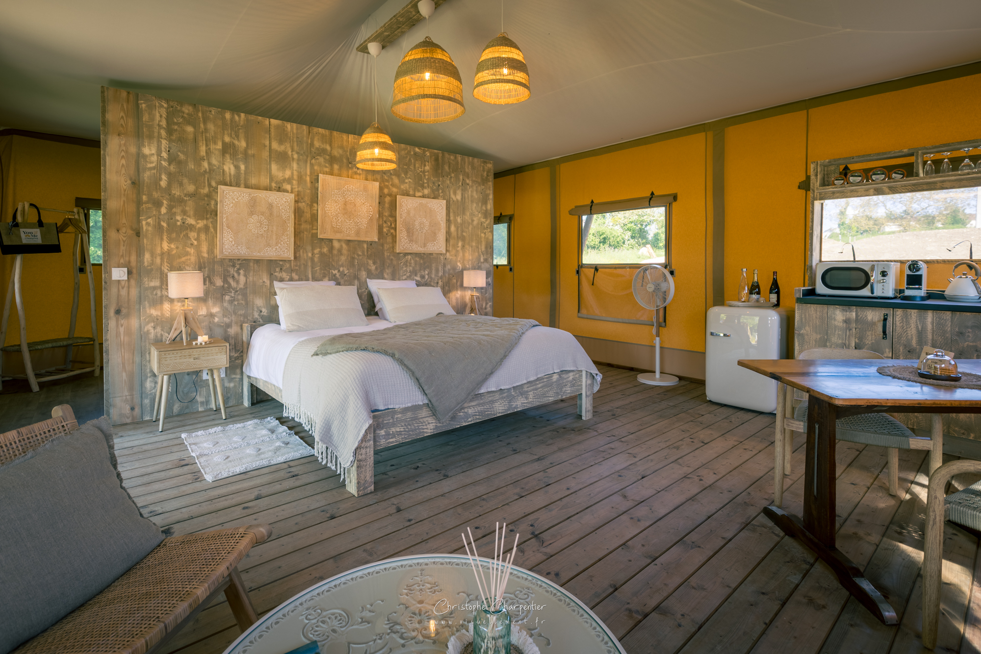 Chênaie — Lodge avec spa privatif à Vienne