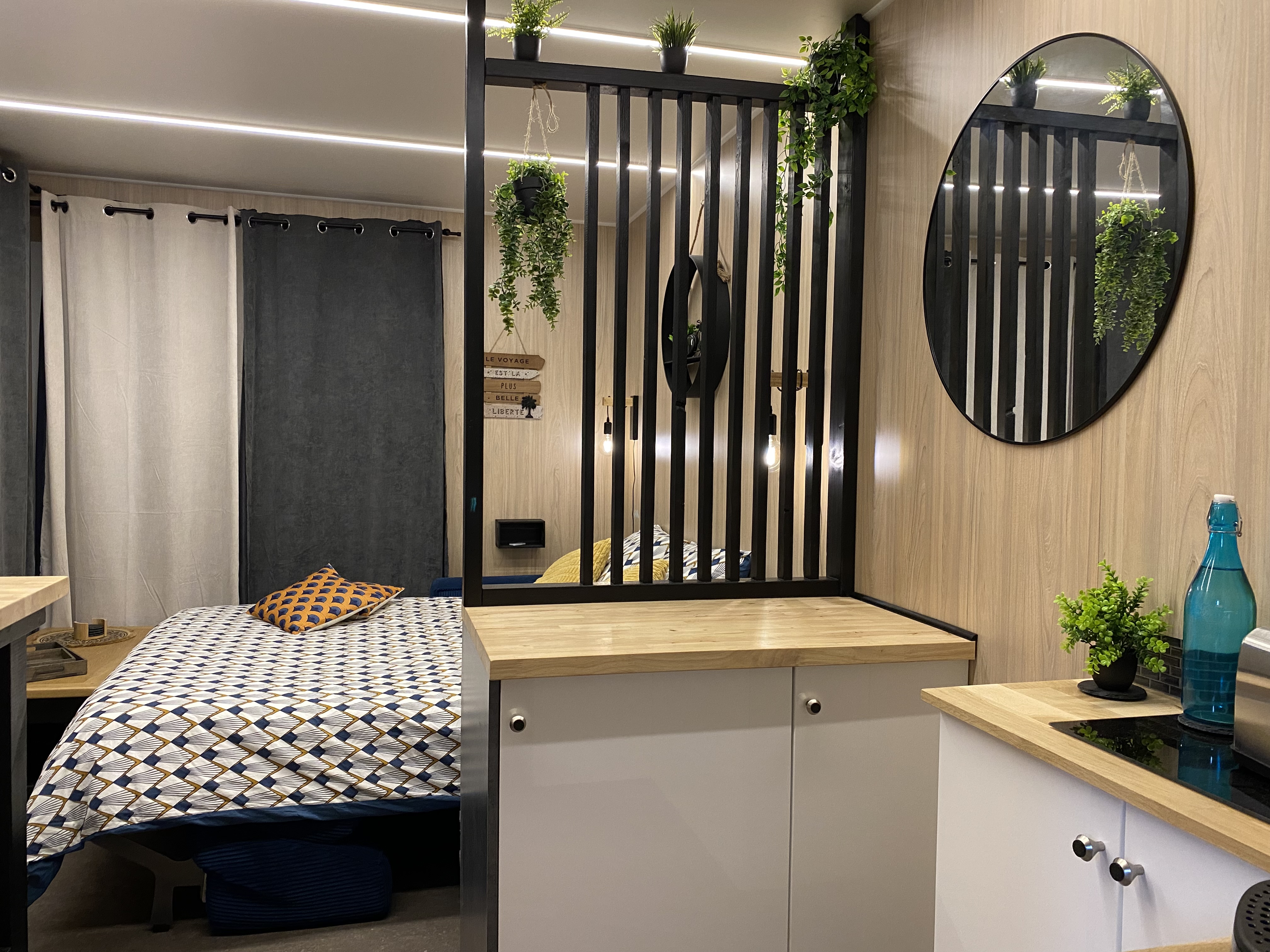 Le petit gîte de Mag : une tiny house au cœur de la Bretagne à Plouha — détail architectural