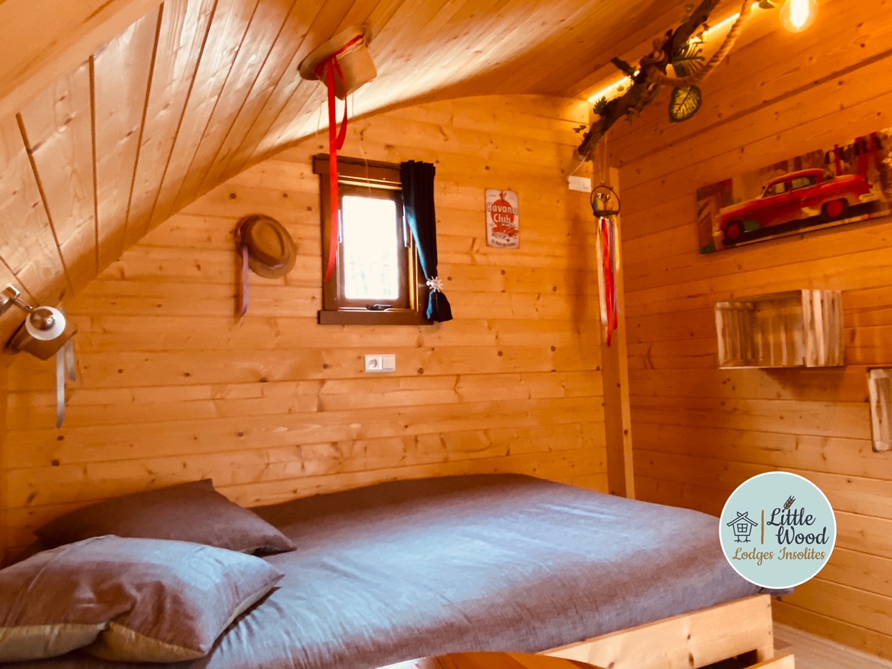 Chalet Havana : une évasion en pleine nature à Bailly-Aux-Forges — salle de bain