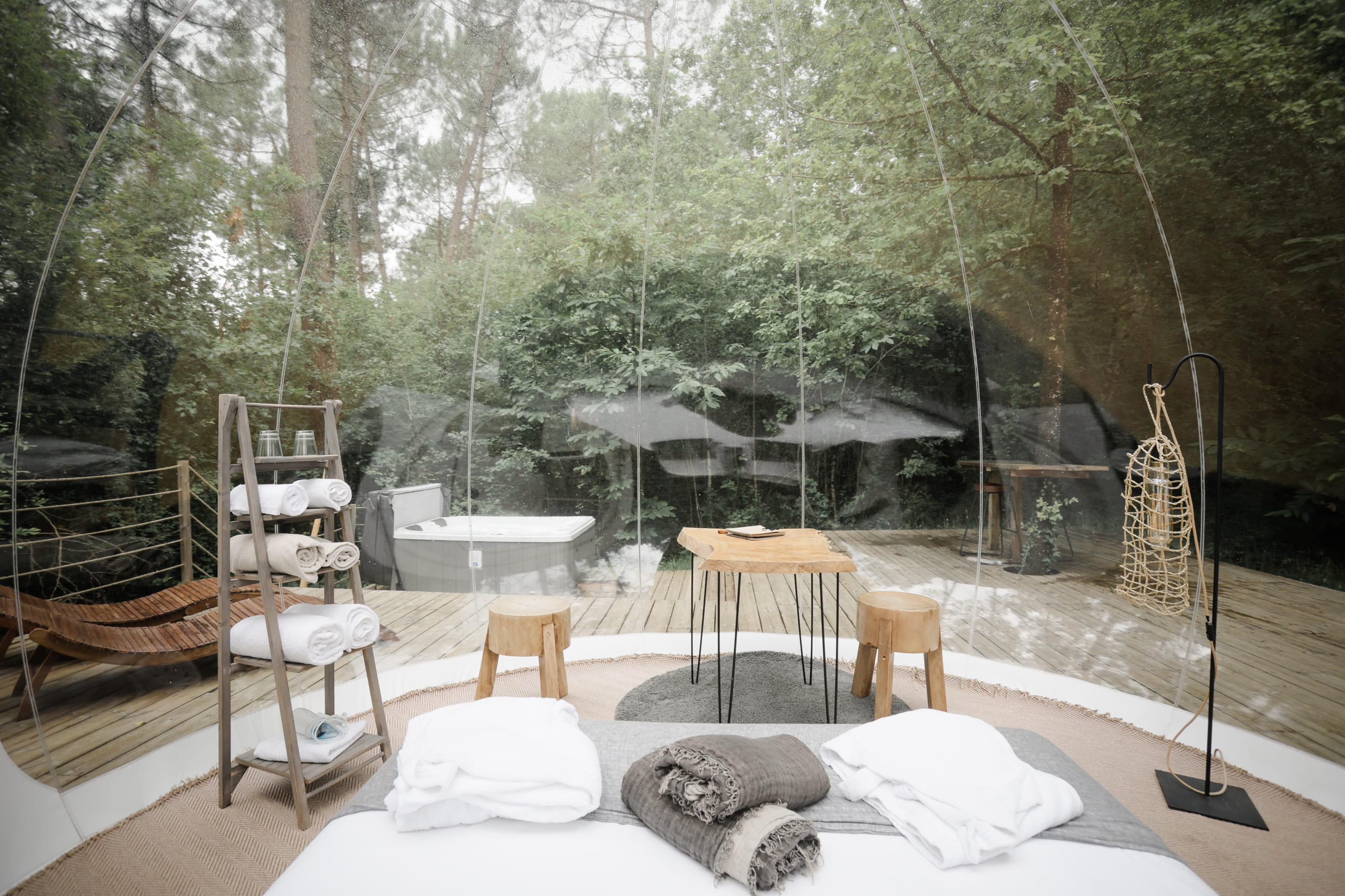 Bulle Semillon & spa : une expérience unique en Aquitaine à Salleboeuf — espace de vie