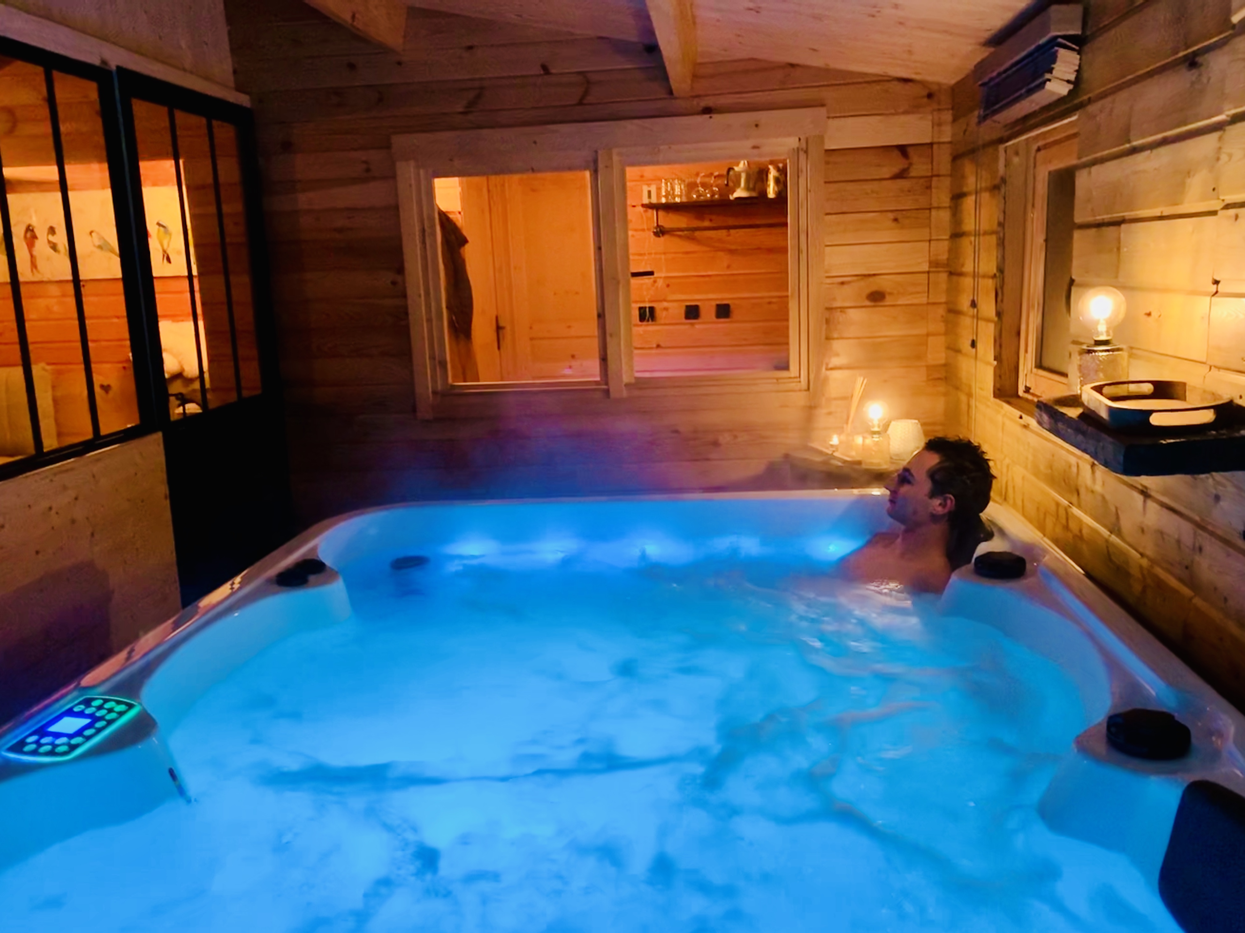 Chalet Charme et Spa — Séjour romantique en Eure à Jouy-sur-Eure — cuisine