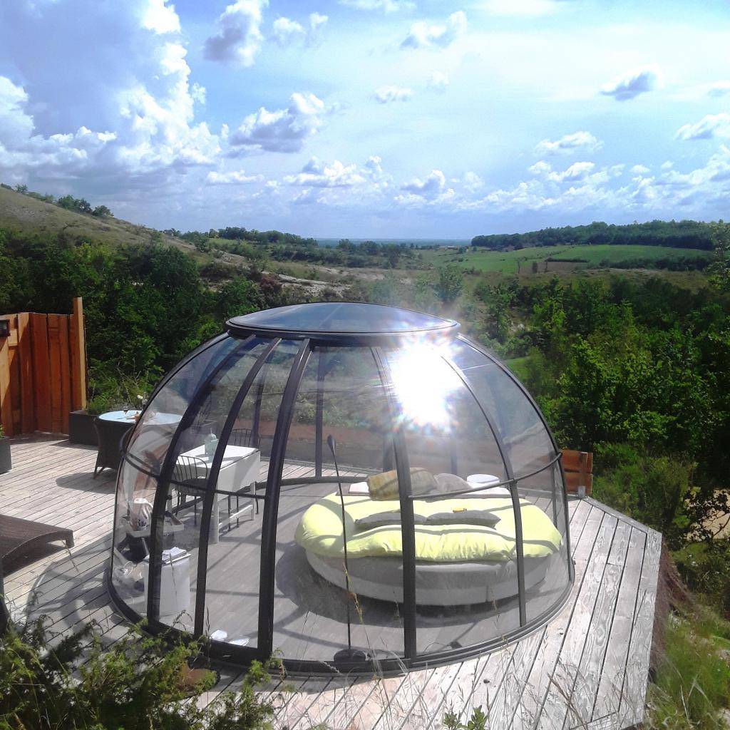 Dôme Confort : une immersion au cœur des Midi-Pyrénées à Labastide De Penne — espace de vie