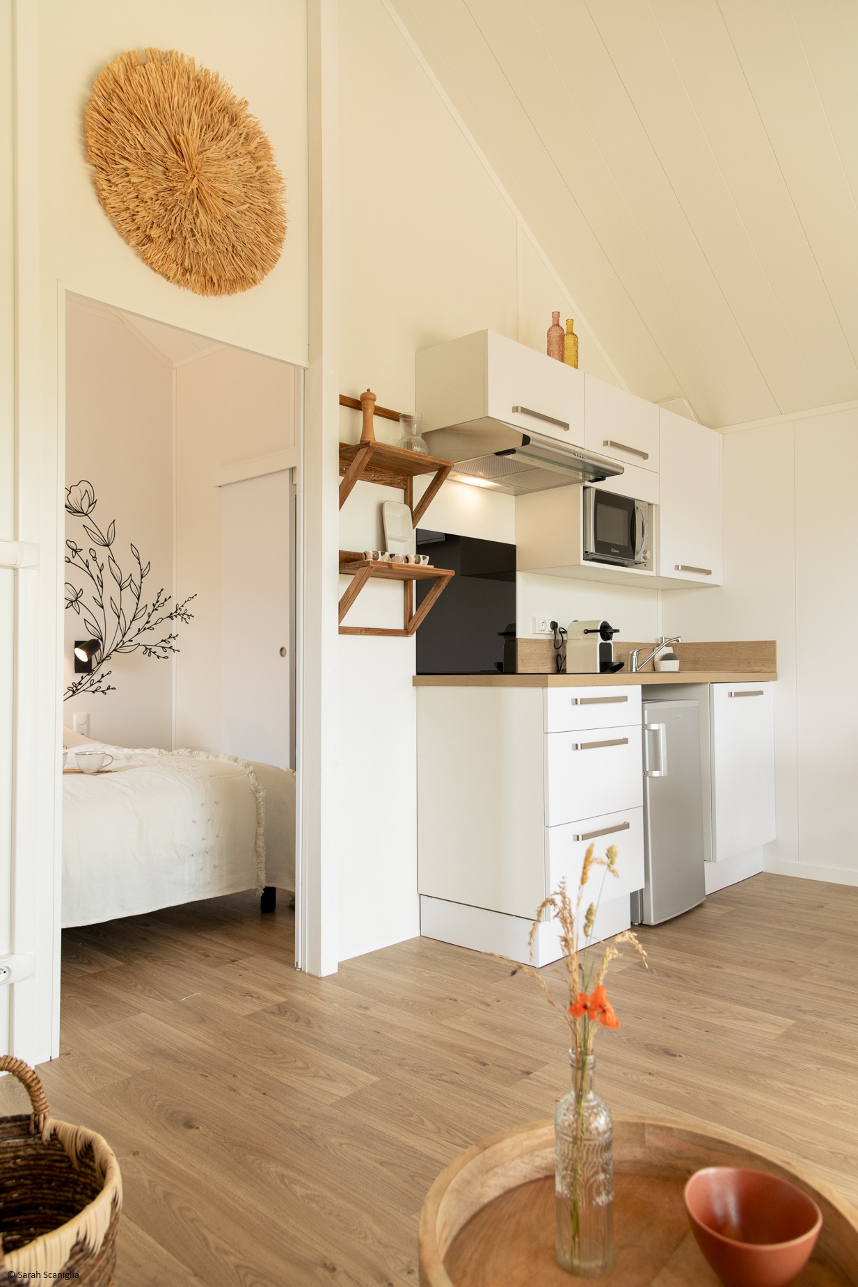 Lodge Suite et Spa Bohème : une évasion sensorielle en Vendée à Vairé — chambre