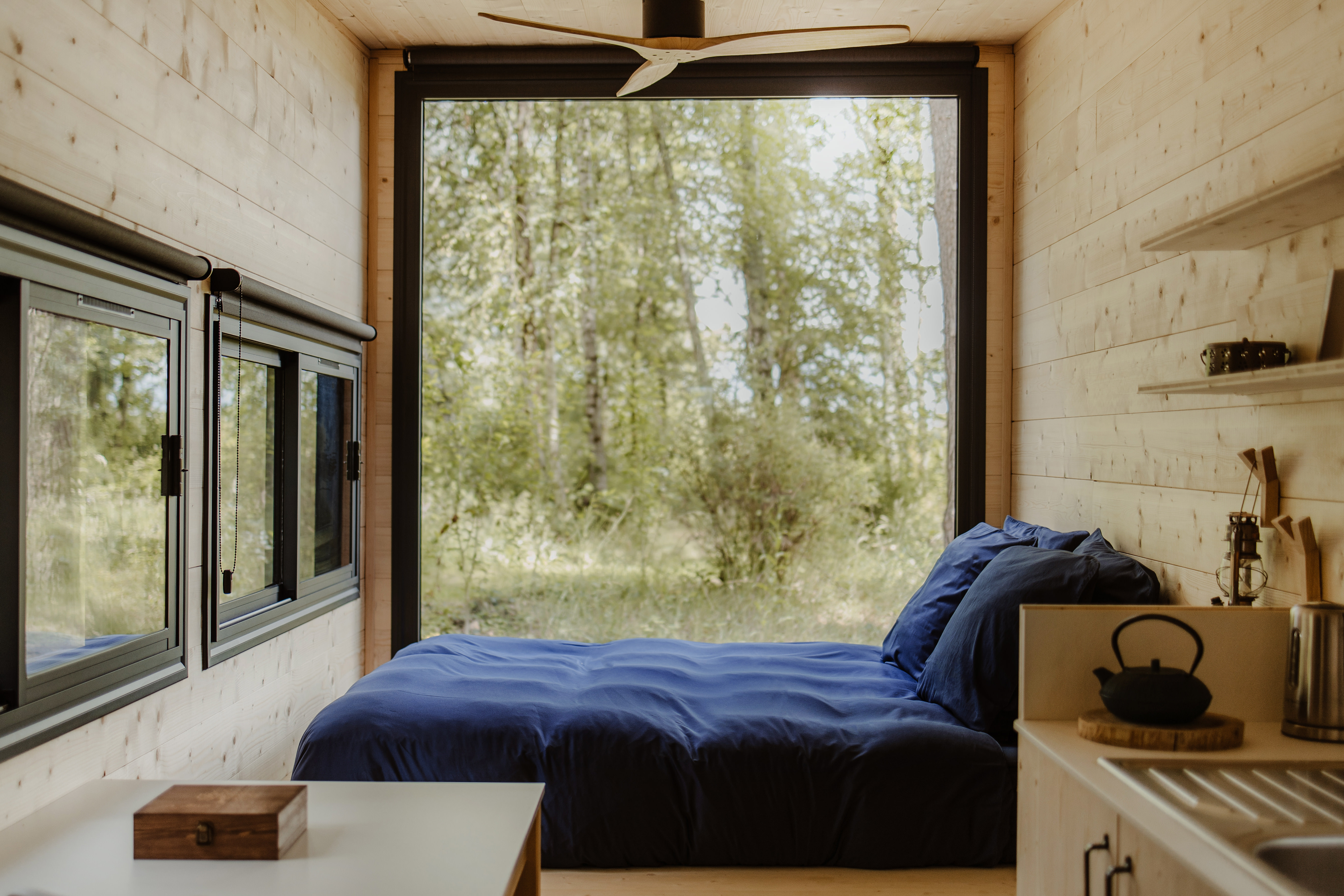 Naos — Tiny House avec spa à Châteauroux (Loiret) à Châteauroux — vue intérieure