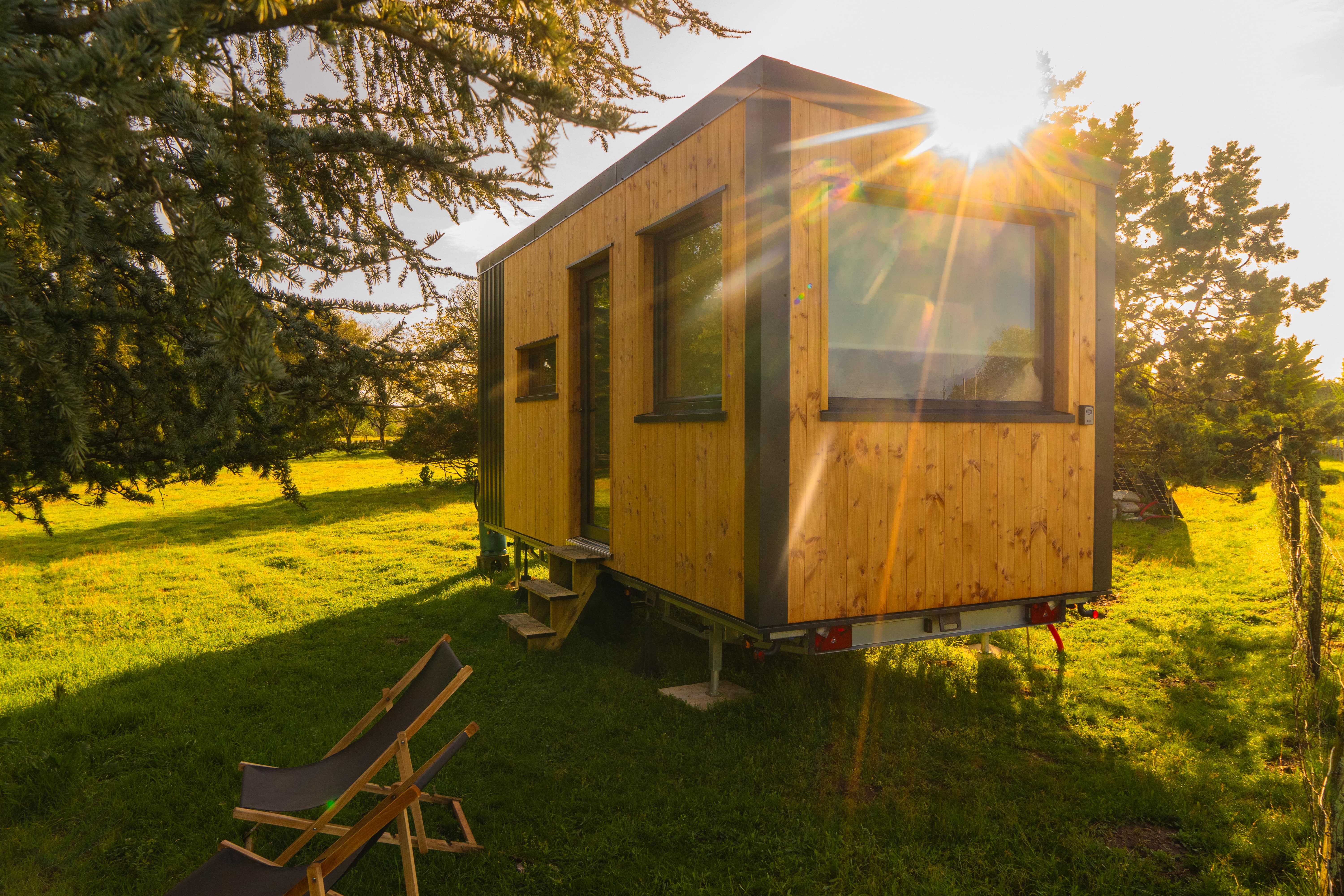 Le Clos des Gojis — Tiny House avec spa à Mouliets (Gironde)