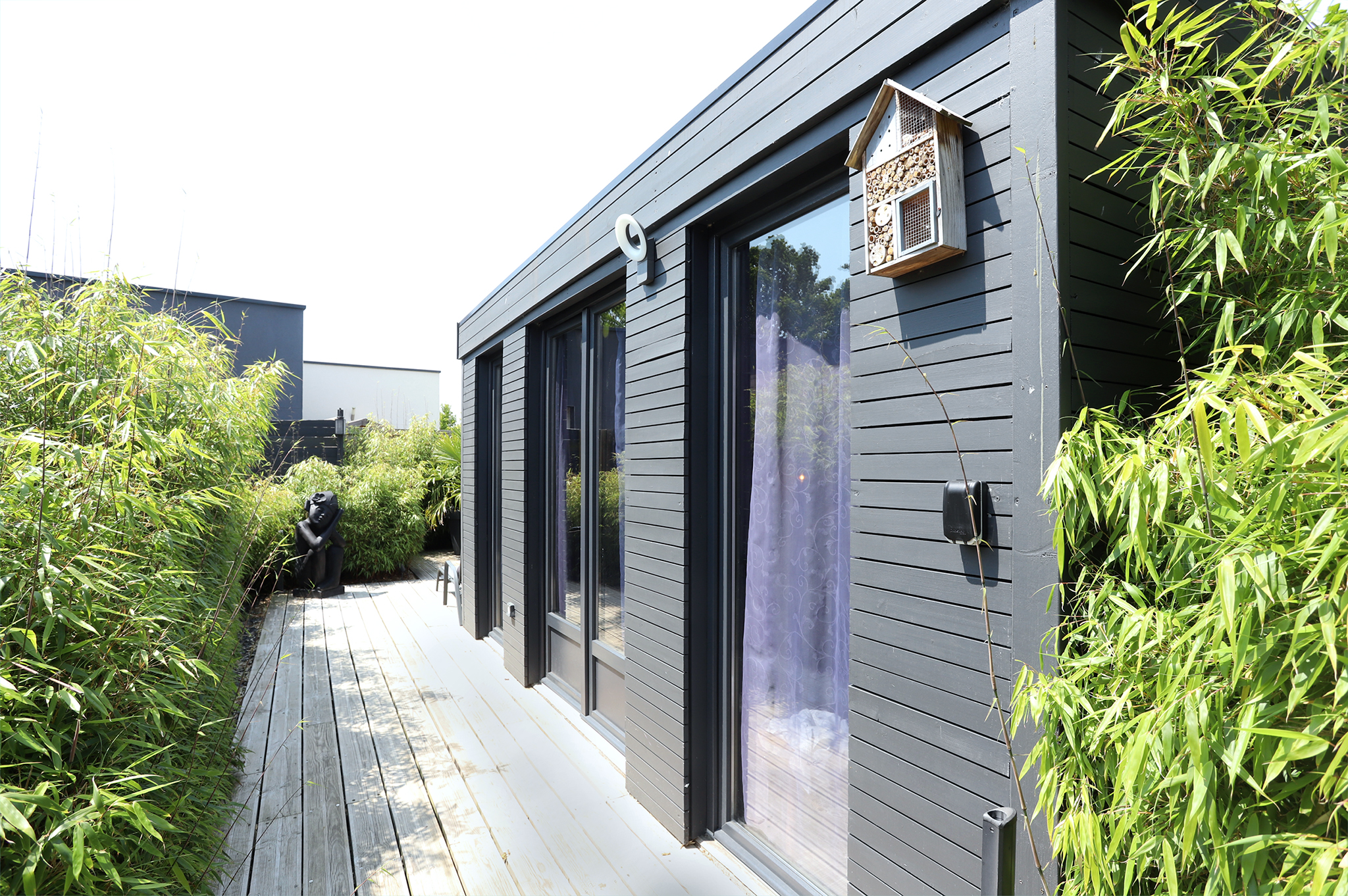 Lodge avec SPA PRIVATIF — Cabane romantique à Plouha dans les Côtes-d'Armor à Plouha — salle de bain