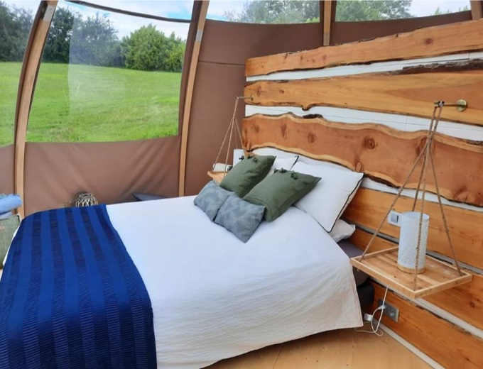 Wigwam Spa Hypnos — Nuit insolite avec jacuzzi à Haute-Garonne à Lussan-Adeilhac — environnement naturel