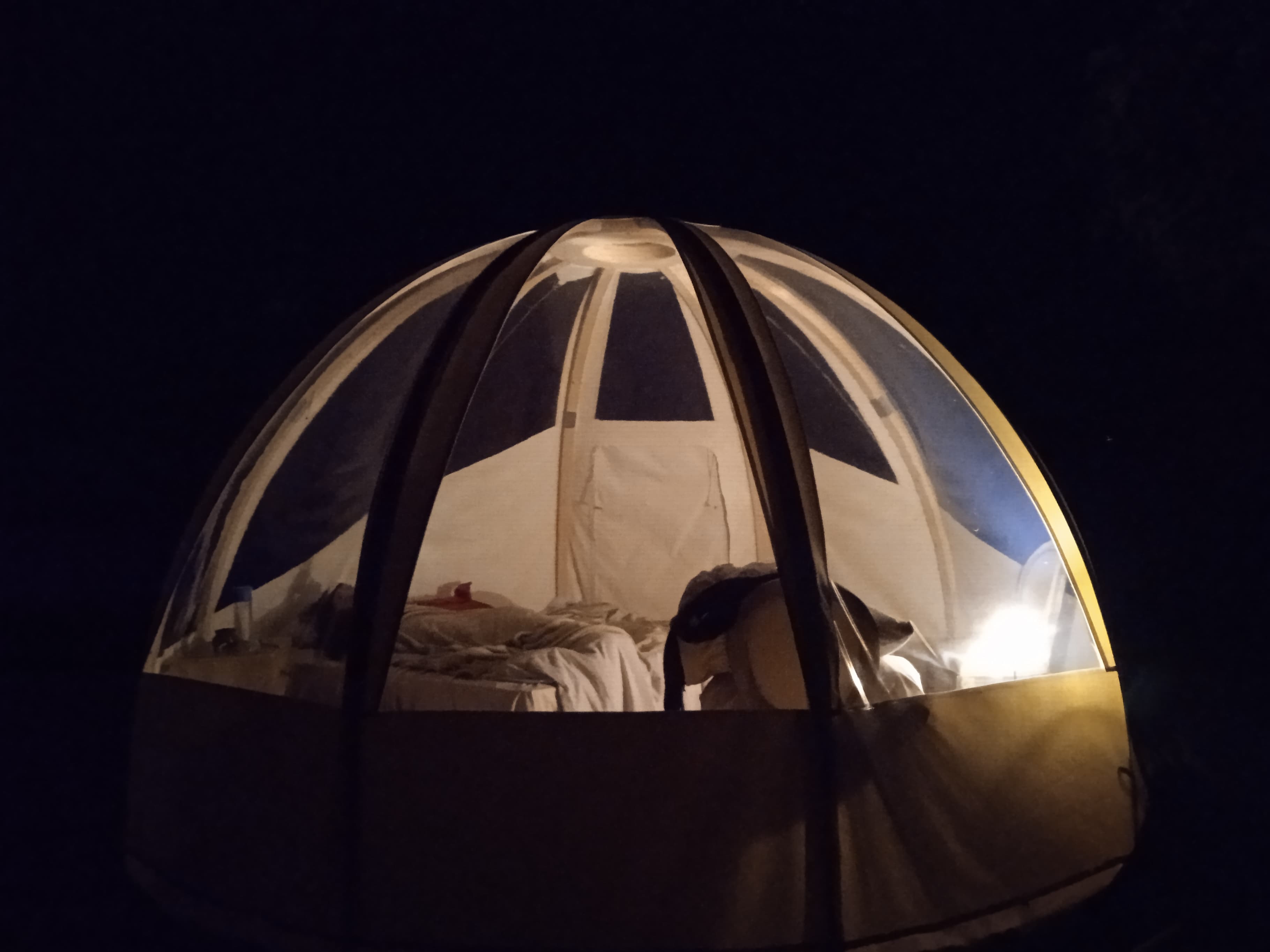 Bulle Wigwam — Évasion romantique avec spa à Pas-de-Calais à Lisbourg — environnement naturel