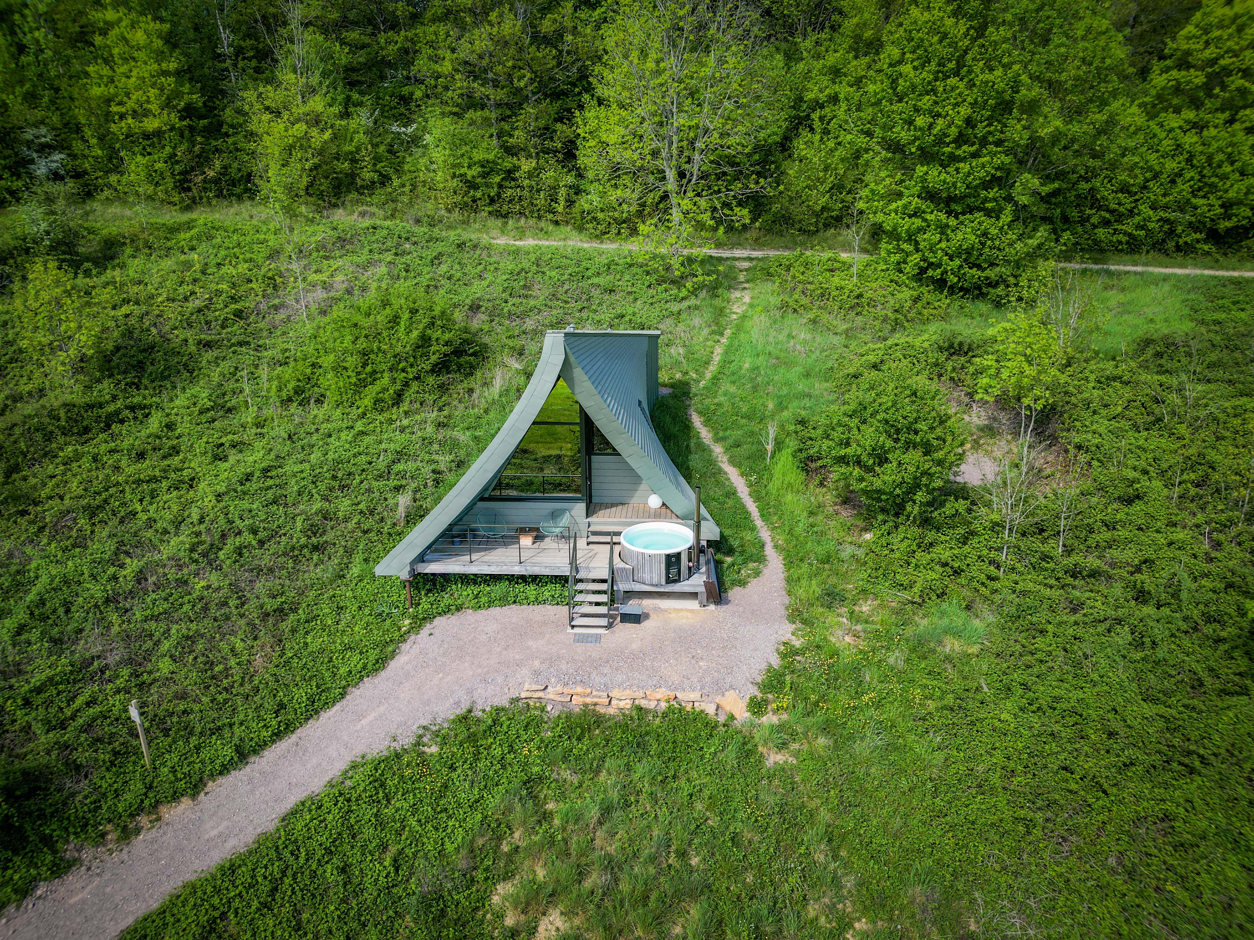Singi — Cabane avec bain nordique à Côte-d'Or