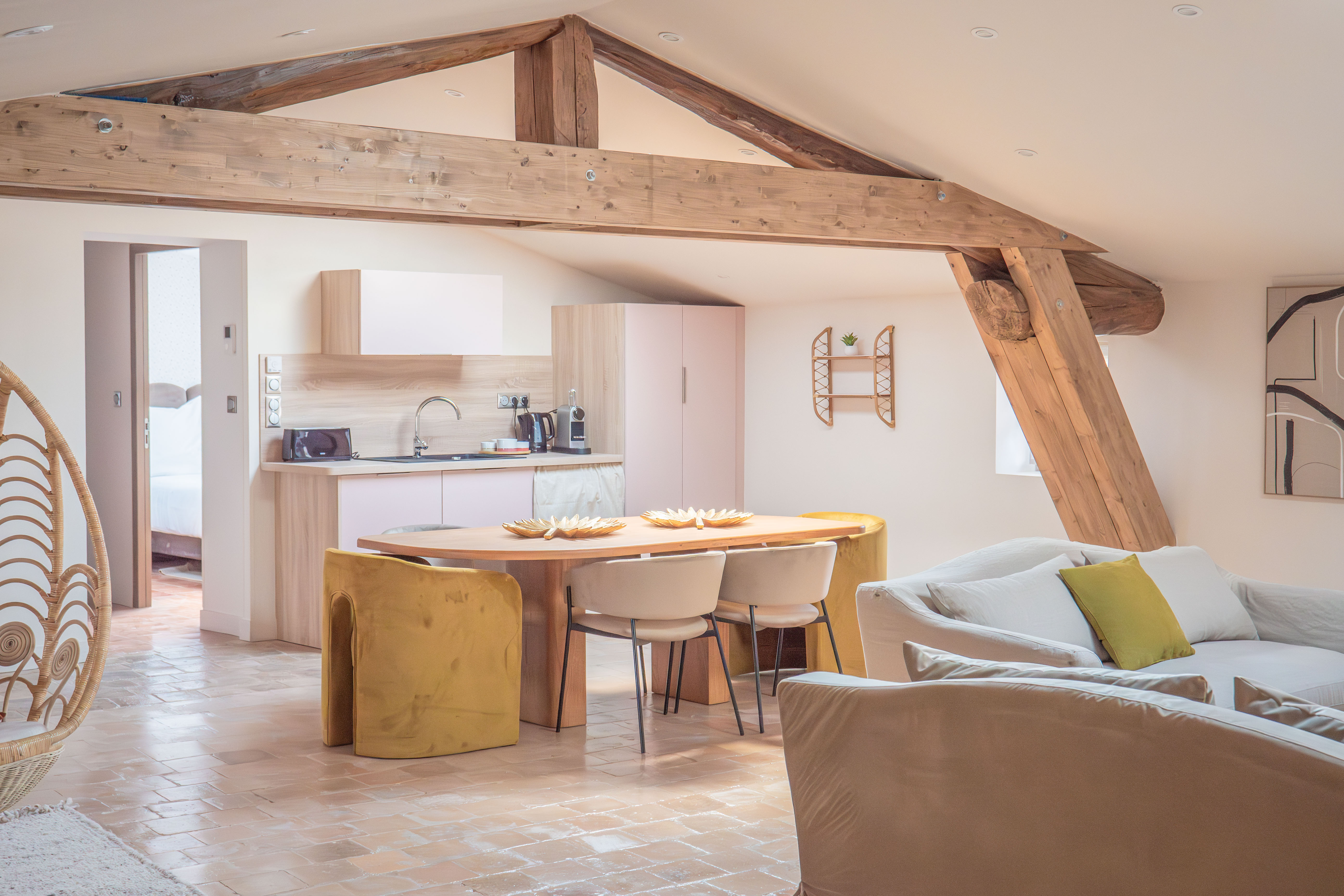 Le 1789 : un gîte d'exception en Languedoc-Roussillon à Pezenas — détail architectural