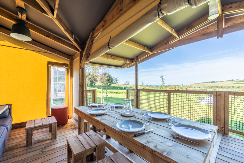 Ecolodge 3 chambres en Haute-Normandie : une immersion nature à Quiberville — environnement naturel