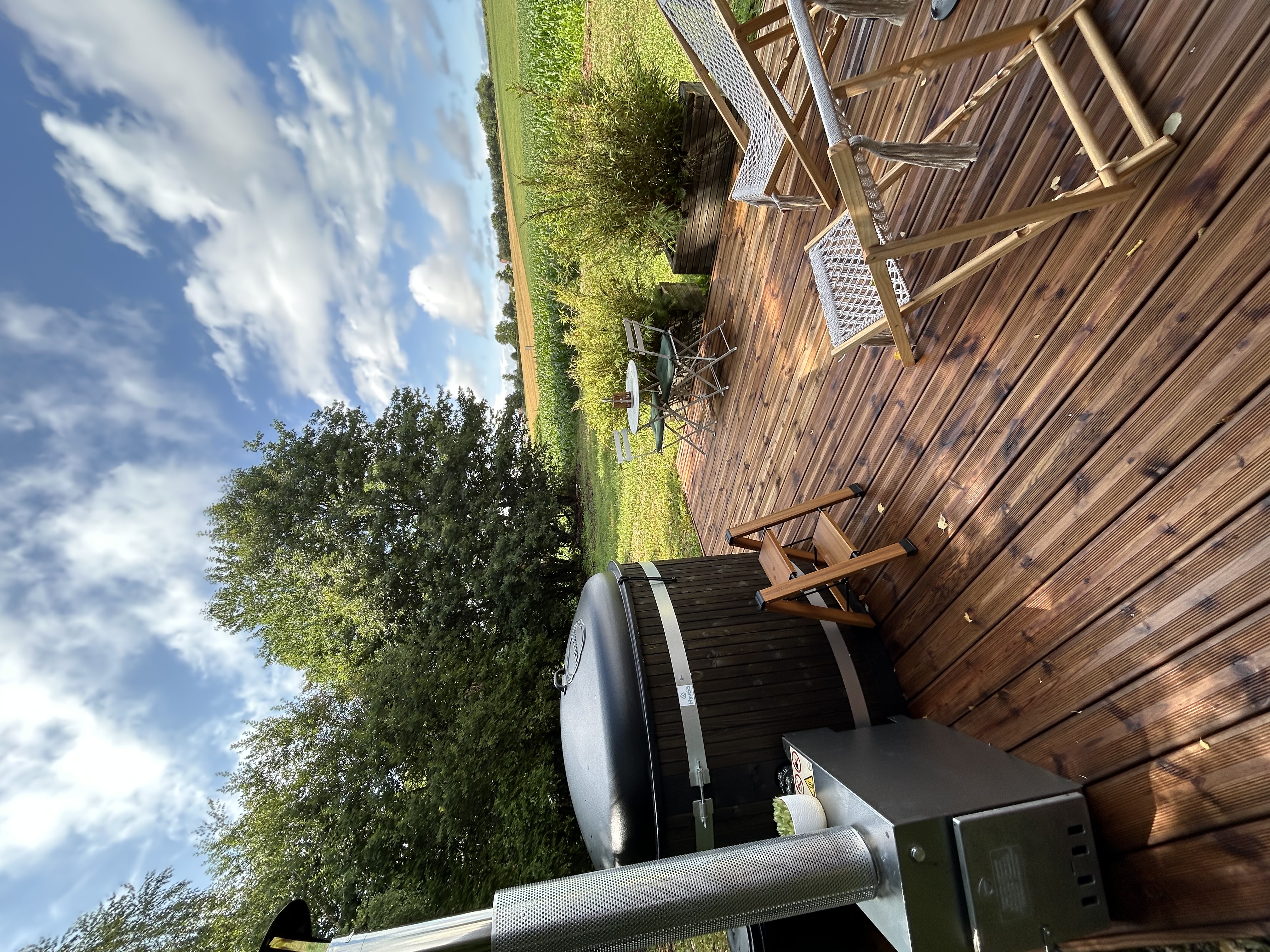 La Cabane du Garde Chasse — Cabane avec bain nordique à Doubs à Besançon — vue intérieure