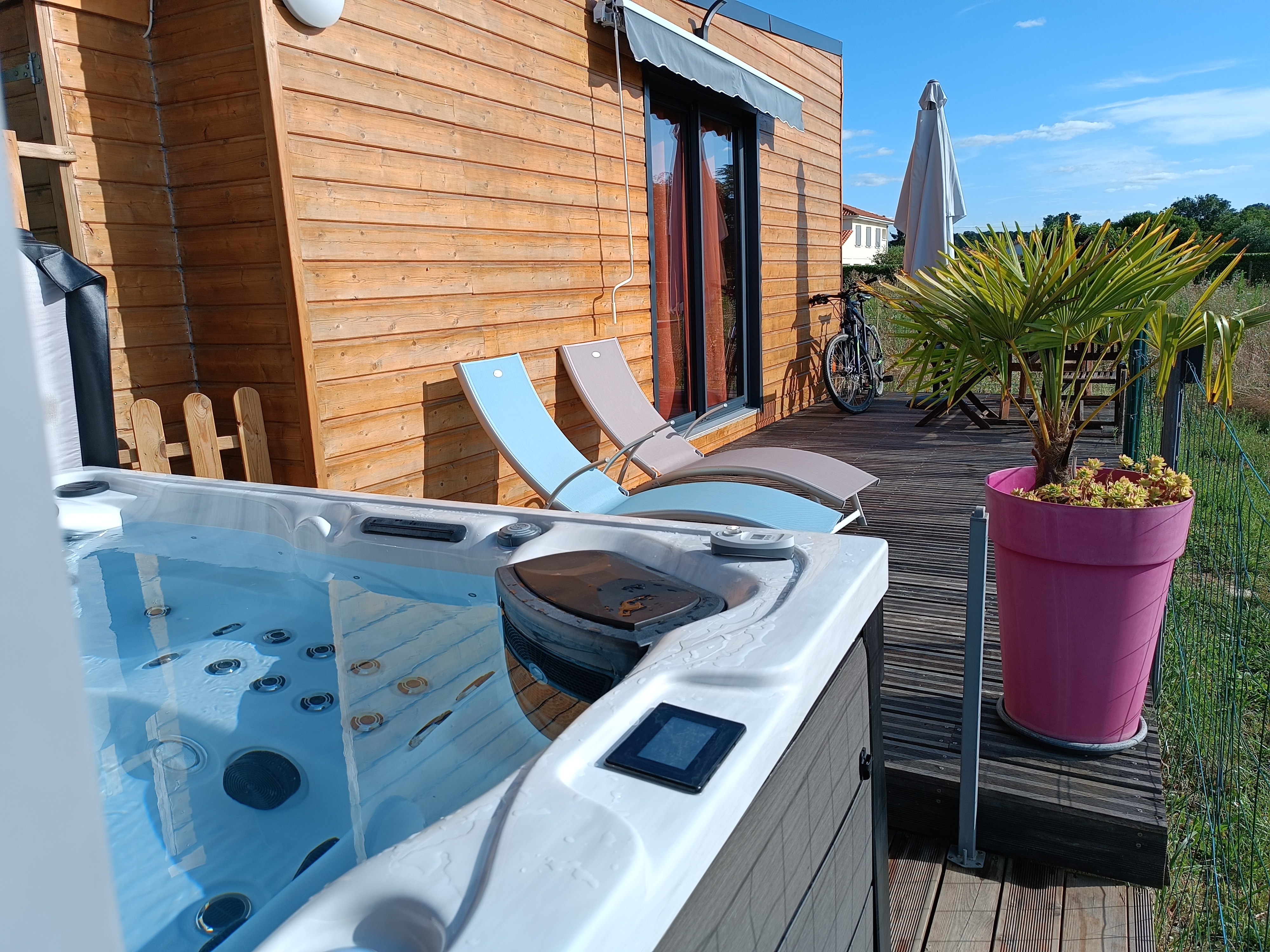 Ecolodge du petit champ & spa : une évasion sensorielle en Nouvelle-Aquitaine — Lodge à Graves-Saint-Amant