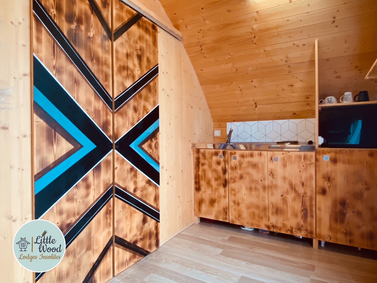 Chalet Havana : une évasion en pleine nature à Bailly-Aux-Forges — chambre