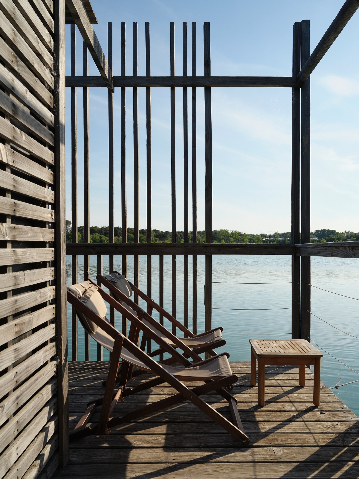 Cabane Spa Parenthèse : une évasion sur l'eau en Provence à Sorgues — cuisine
