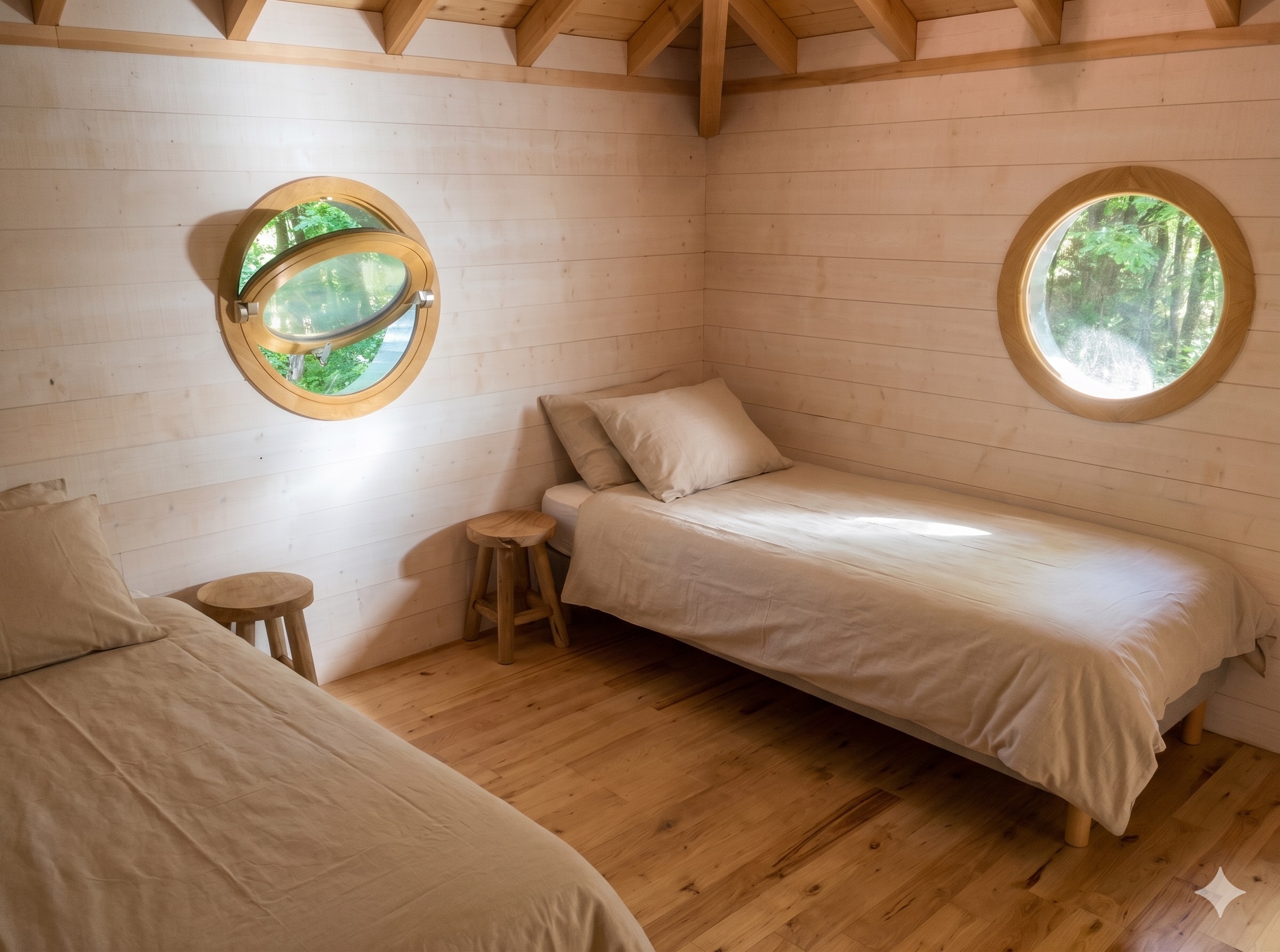 La Douce Parenthèse — Cabane sur pilotis avec Spa à Brive-la-Gaillarde à Brive-la-Gaillarde — environnement naturel