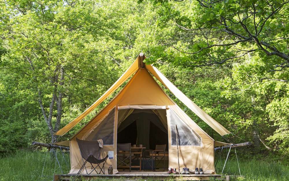 Tente canadienne : une immersion au cœur de la nature à Rillé — Tente à Rillé