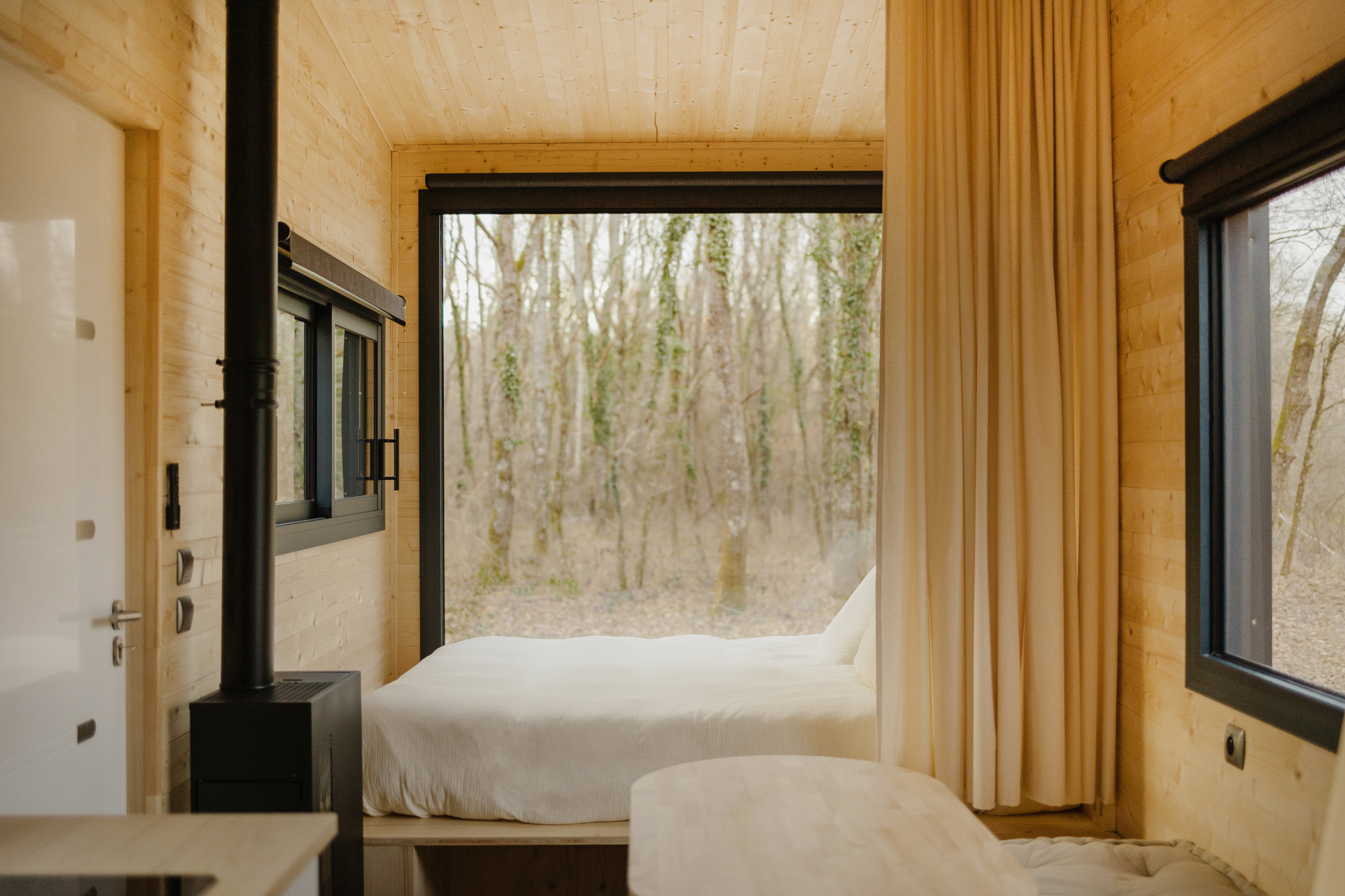 Isis — Tiny House avec spa à Châteauroux (Loiret) à Châteauroux — vue intérieure