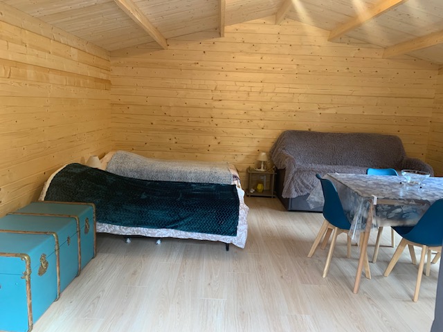 Cabane Auvergnate — Séjour avec spa à Haute-Loire à Le Puy-en-Velay — salle de bain