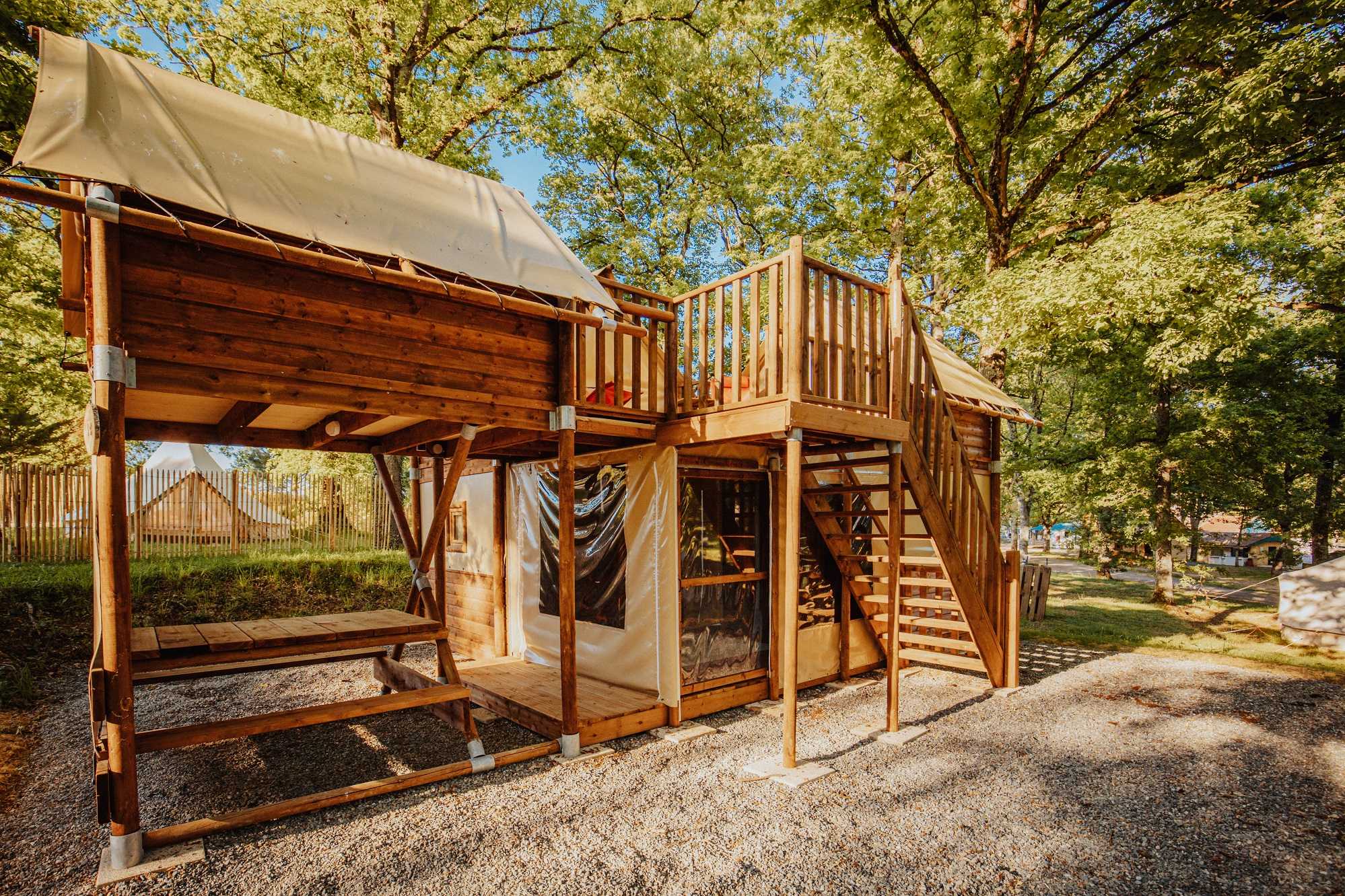 L'Ecolodge Duplex Nature — Cabane sur pilotis avec spa à Gers à Riguepeu — cuisine