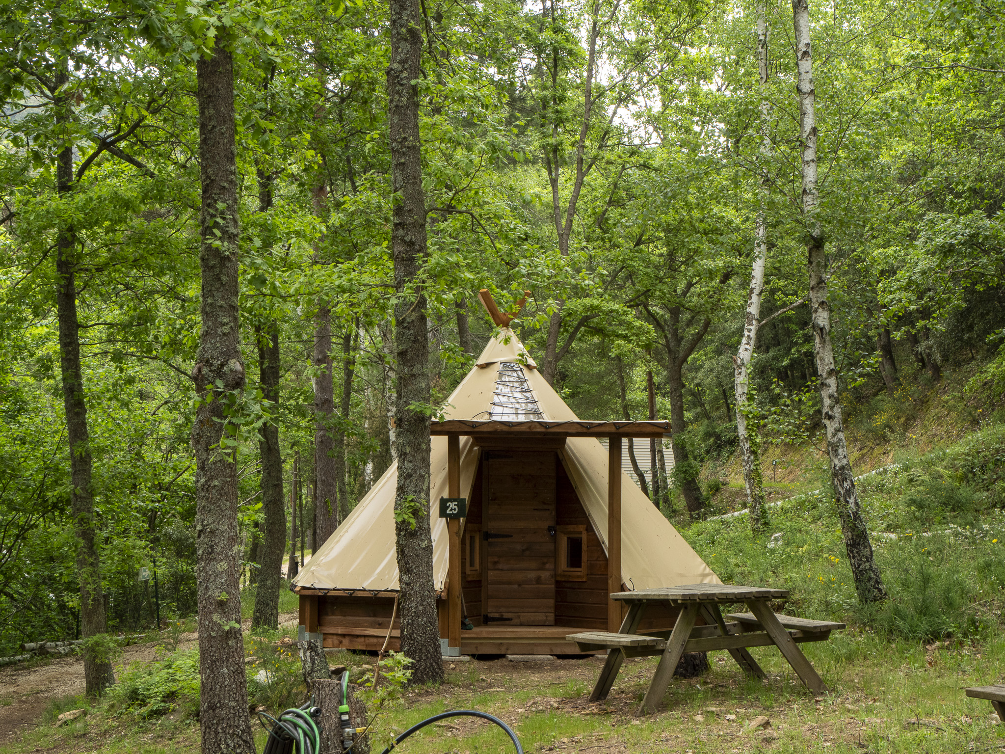 Tipi Moderne — Séjour nature avec spa à Pyrénées-Orientales à Perpignan — cuisine