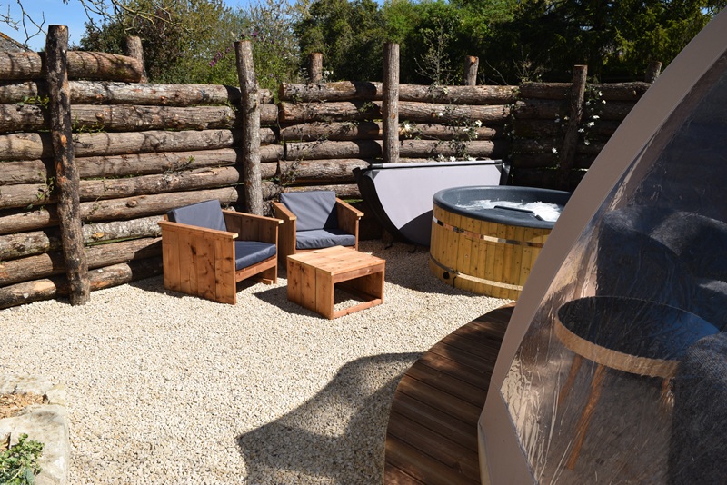 Bulle de Douceur & spa — Nuit romantique avec spa à Maine-et-Loire à Blaison-Saint-Sulpice — cuisine