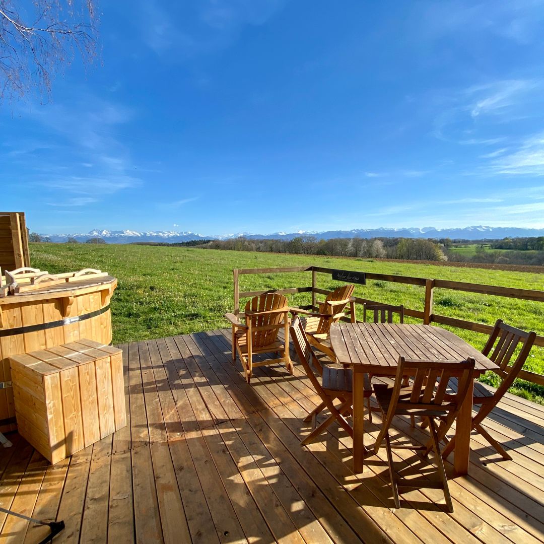 La Cabane Balaguère — Cabane sur pilotis avec bain nordique à Hautes-Pyrénées à Tarbes — cuisine