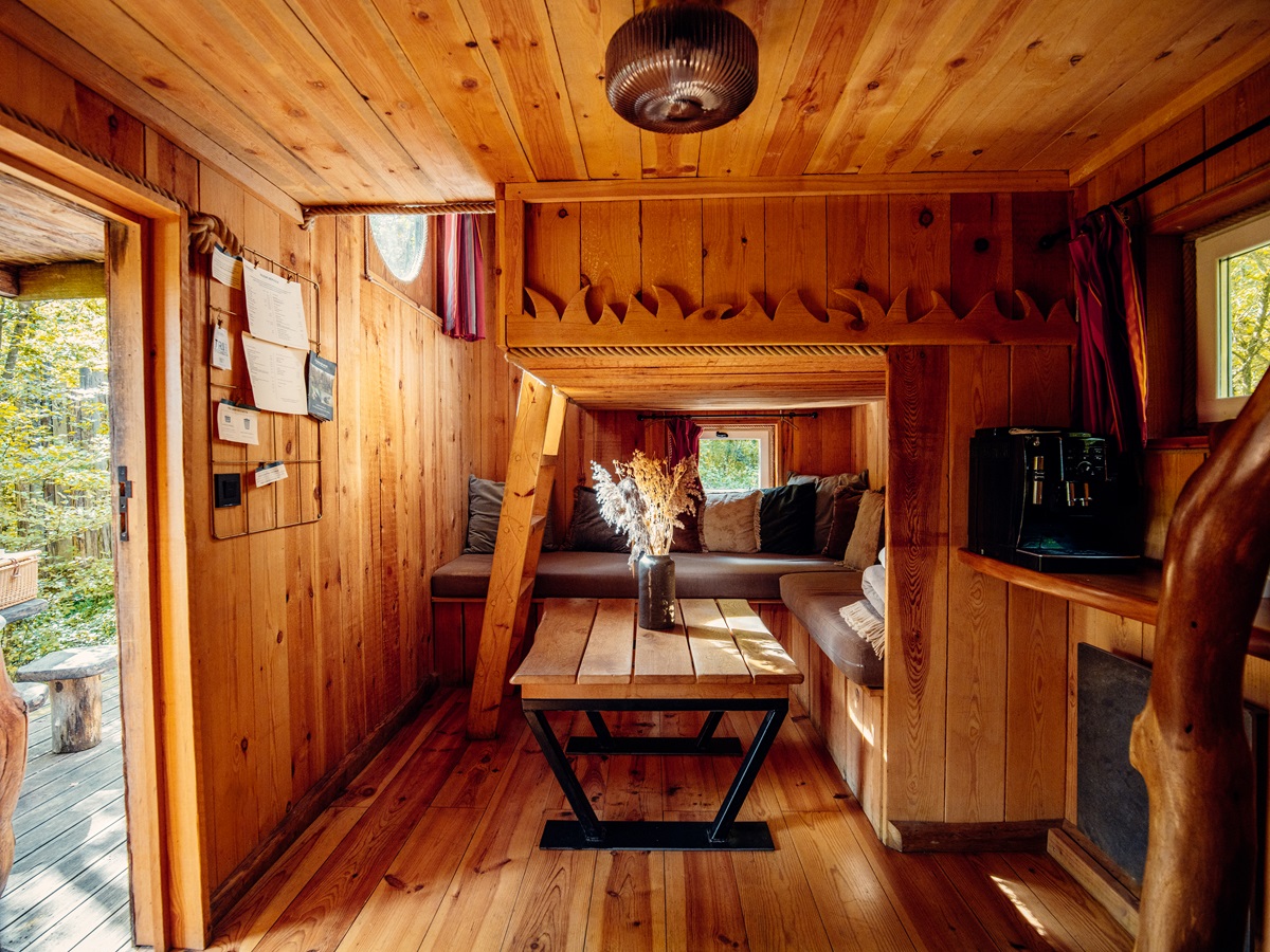 Cabane Spa Amarante : une évasion au cœur de la Picardie à St-Léger-Aux-Bois — espace de vie