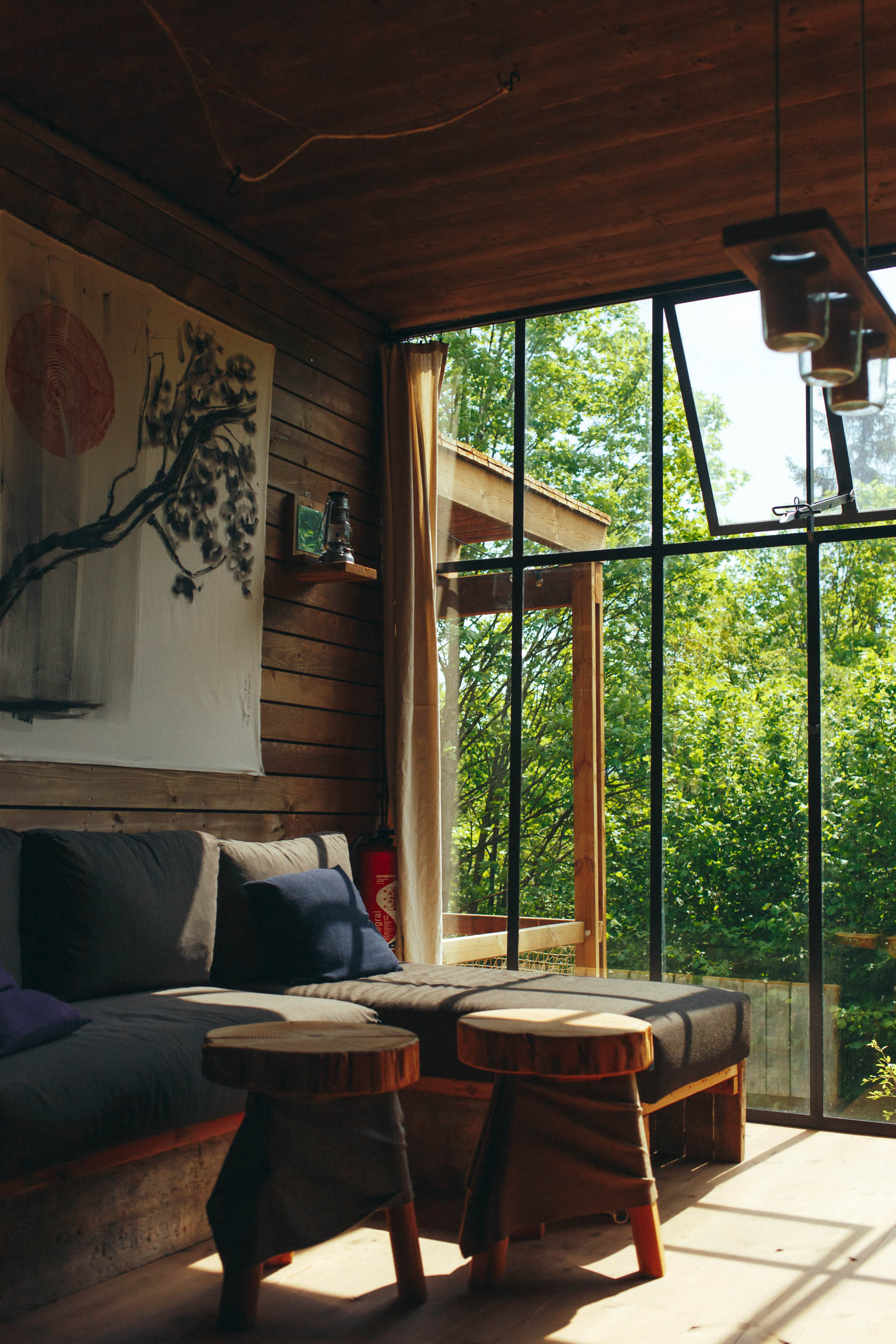 Nutchel Cabane Cosy — Cabane avec spa à 4 personnes en Aube à Bar-sur-Aube — espace de vie