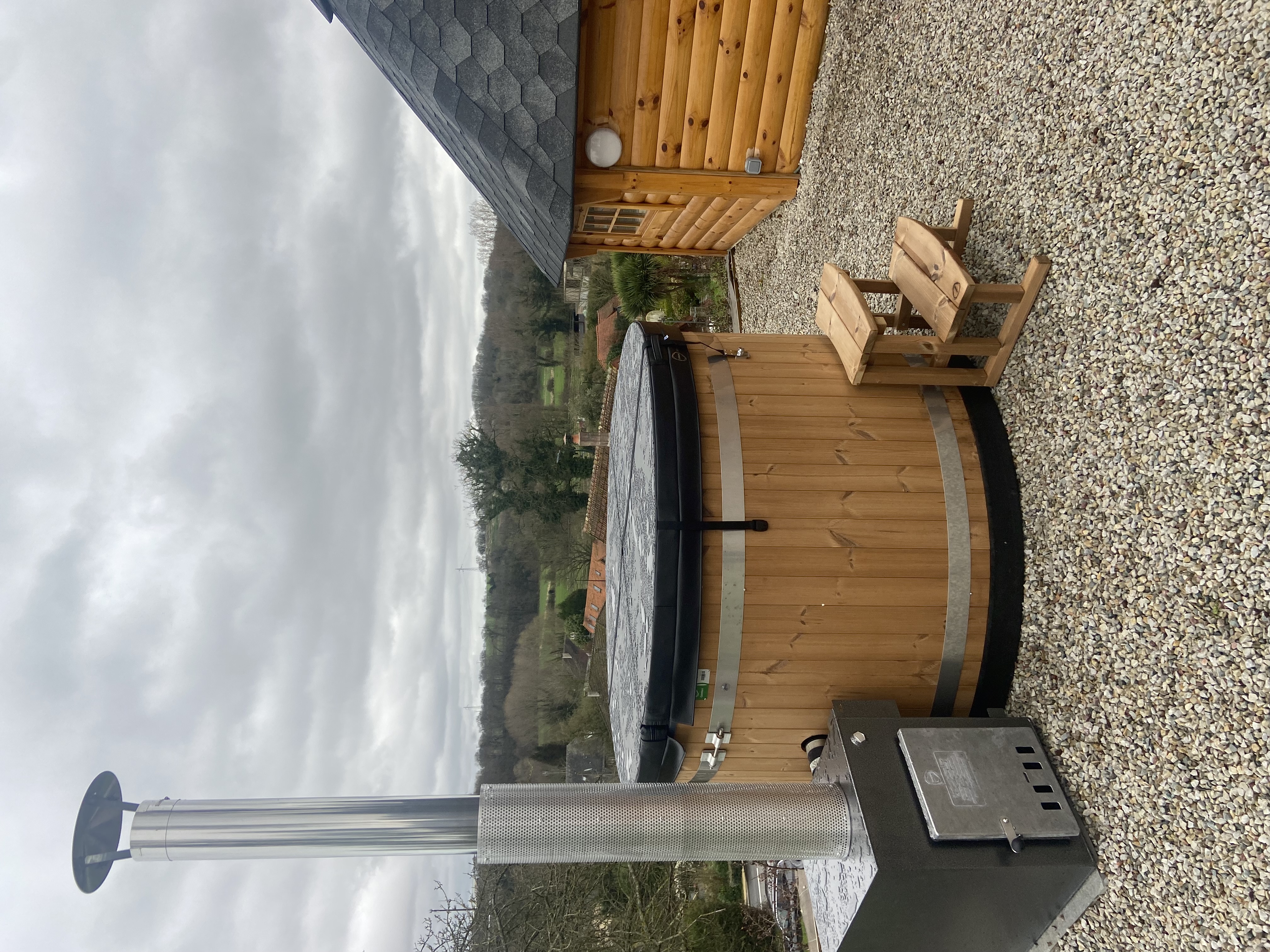 Le kota de la Saâne & Spa : une évasion en pleine nature à Longueil — vue intérieure