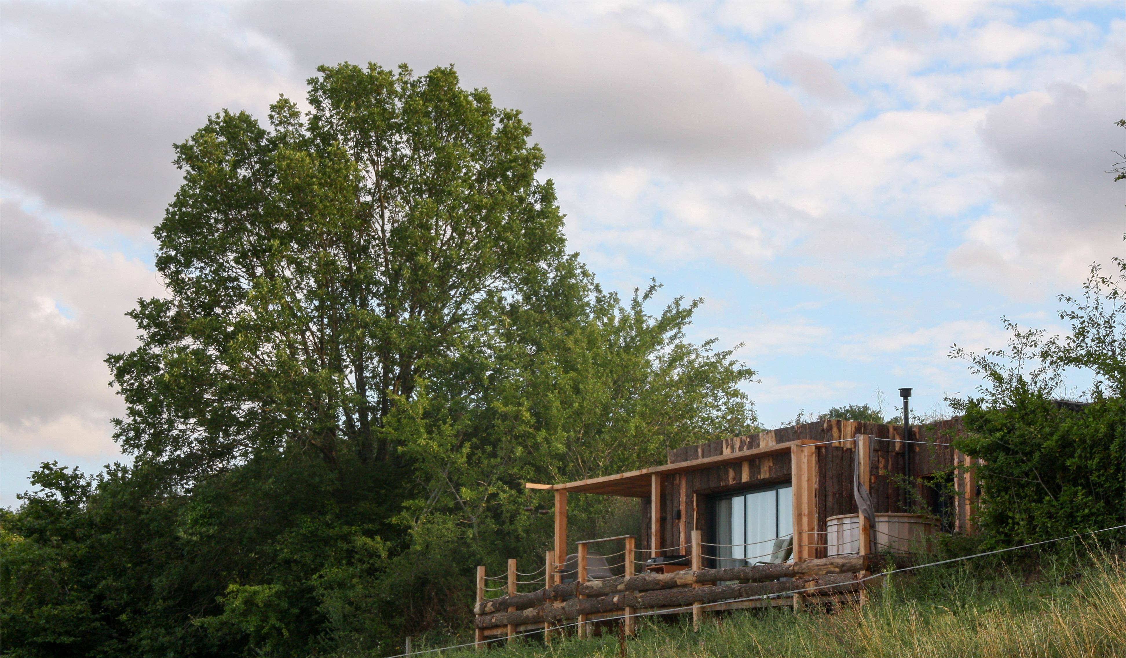 Le Terrier & Spa — Cabane végétalisée avec spa à Tarn