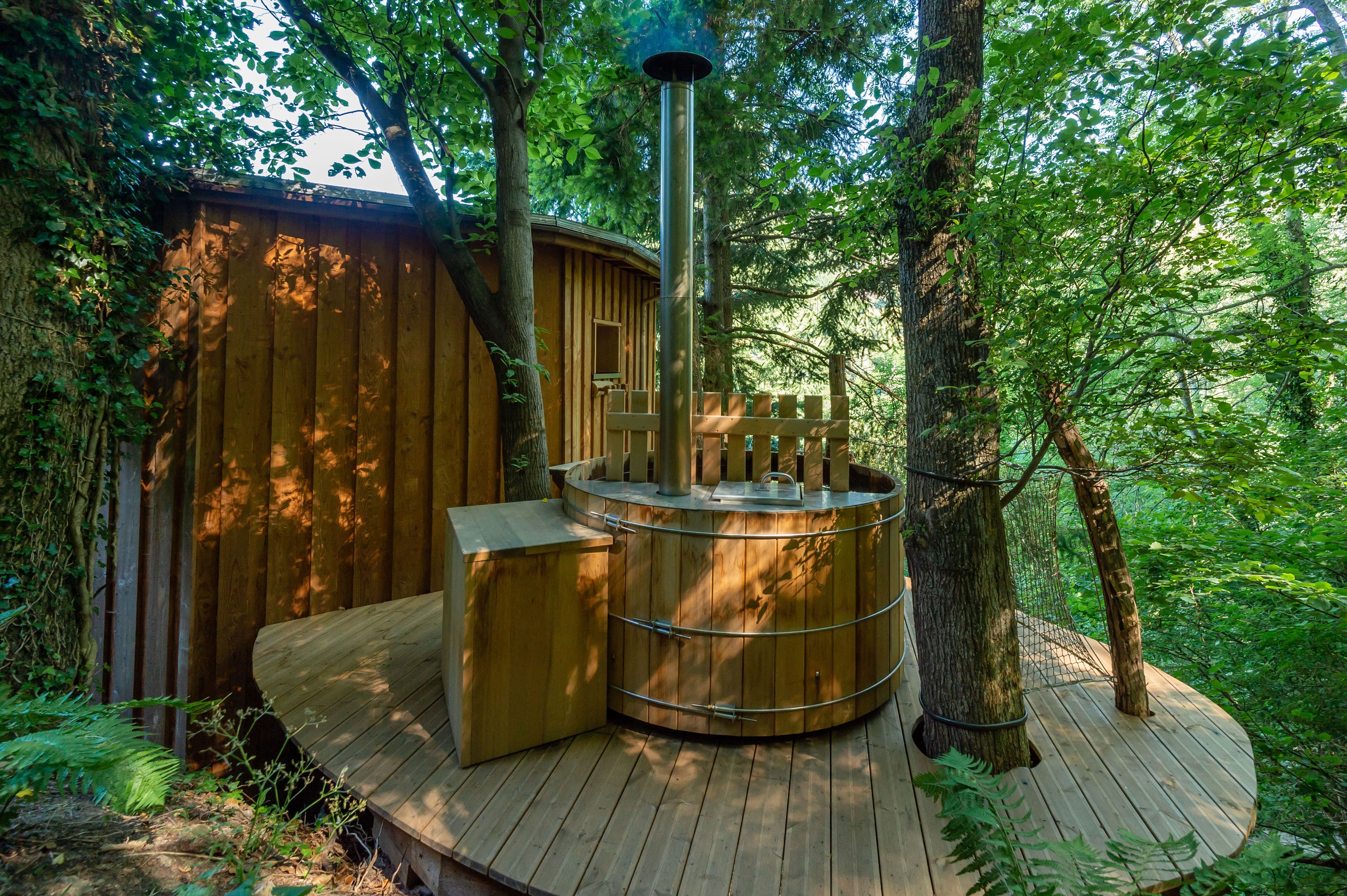 La cabane spa islandaise : une évasion perchée en Alsace à Goldbach-Altenbach — cuisine