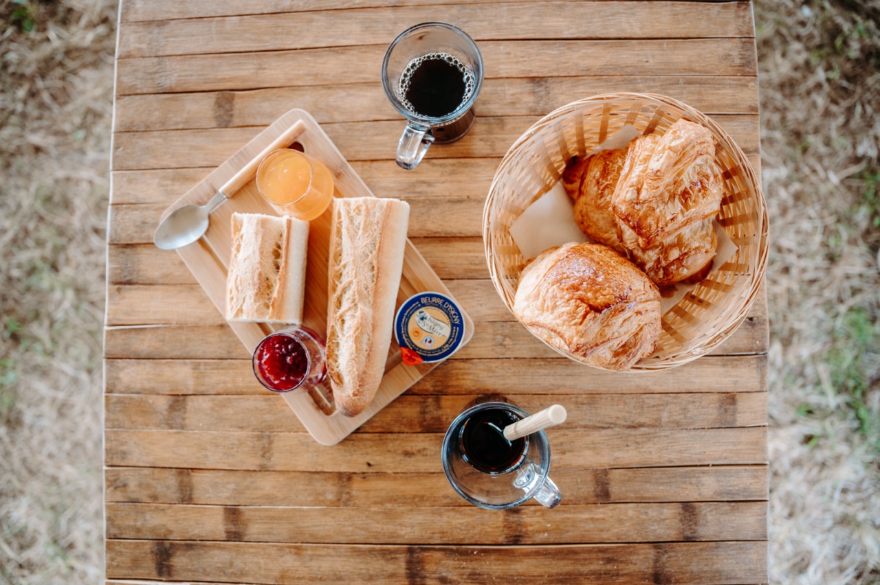 Lodge Polaris — Tente avec spa à Crozon (Finistère) à Crozon — cuisine