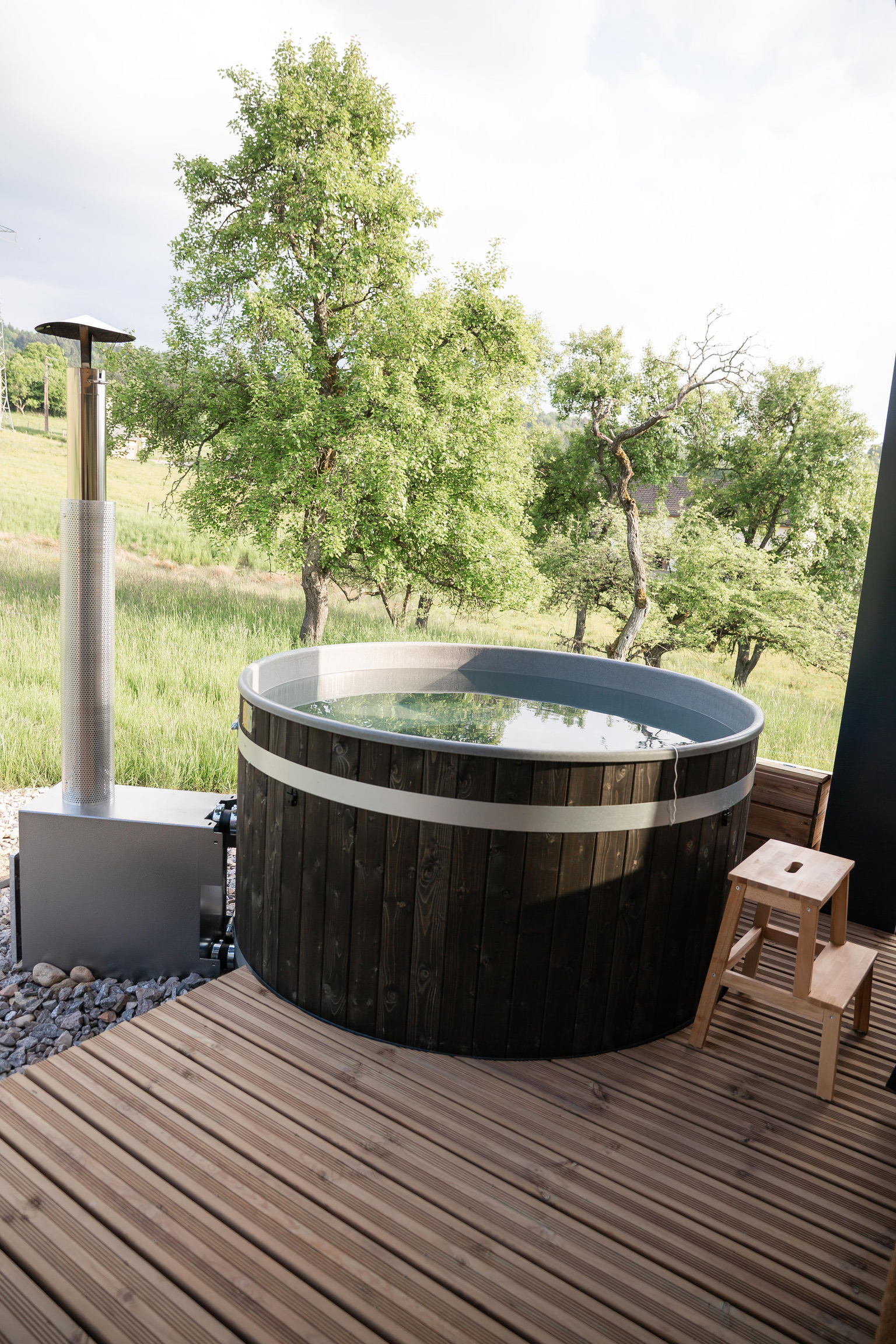 Helsinki - Bain Nordique — Ecolodge avec spa à Vosges à Épinal — espace de vie