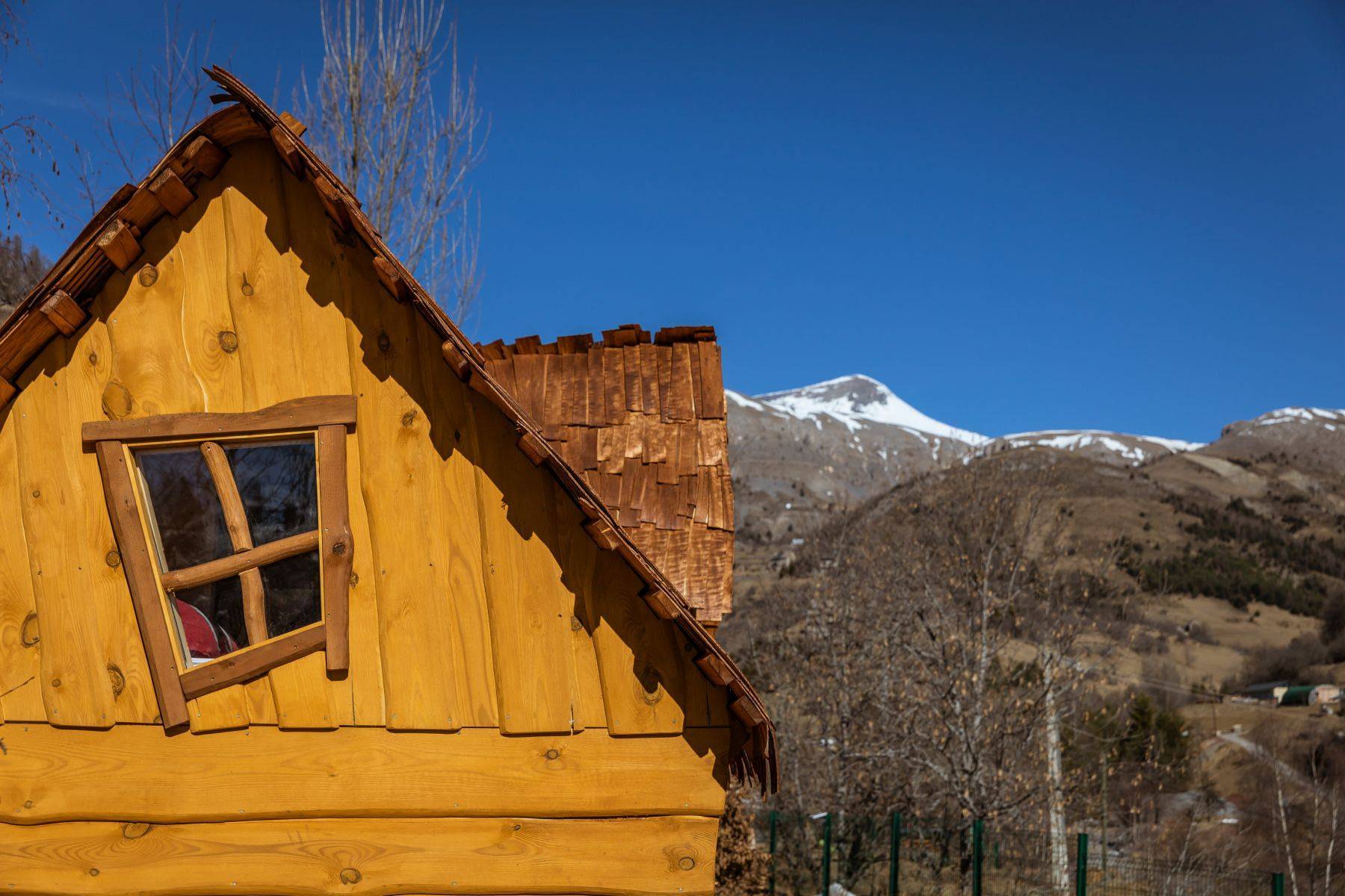 La Cabane Magique du Cians — Séjour avec spa à Cians (Alpes-Maritimes) à Beuil — chambre