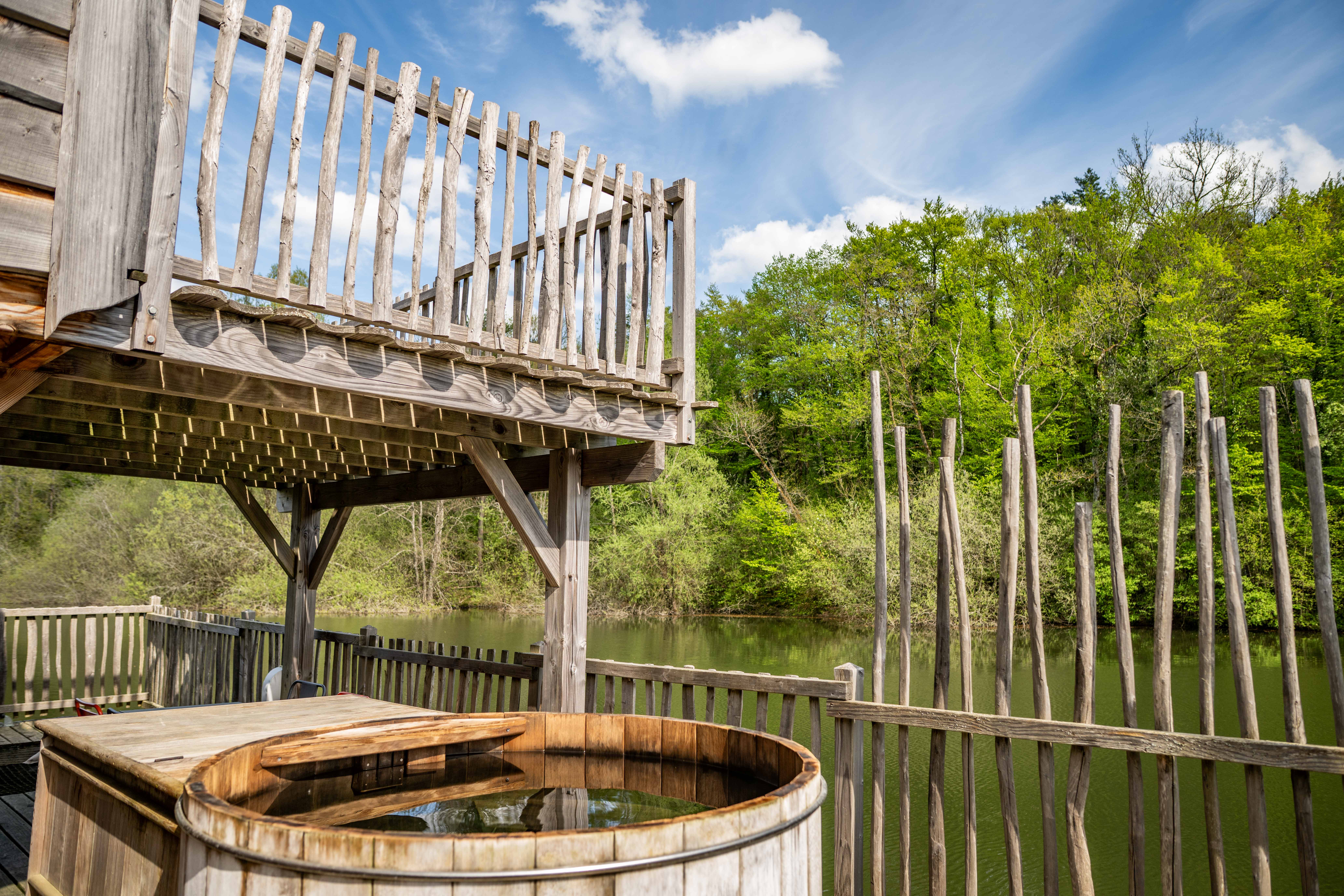 Cabane flottante Spa - Martin pêcheur — Séjour relaxant à La Combe Rossignol en Côte-d'Or à La Combe Rossignol — cuisine