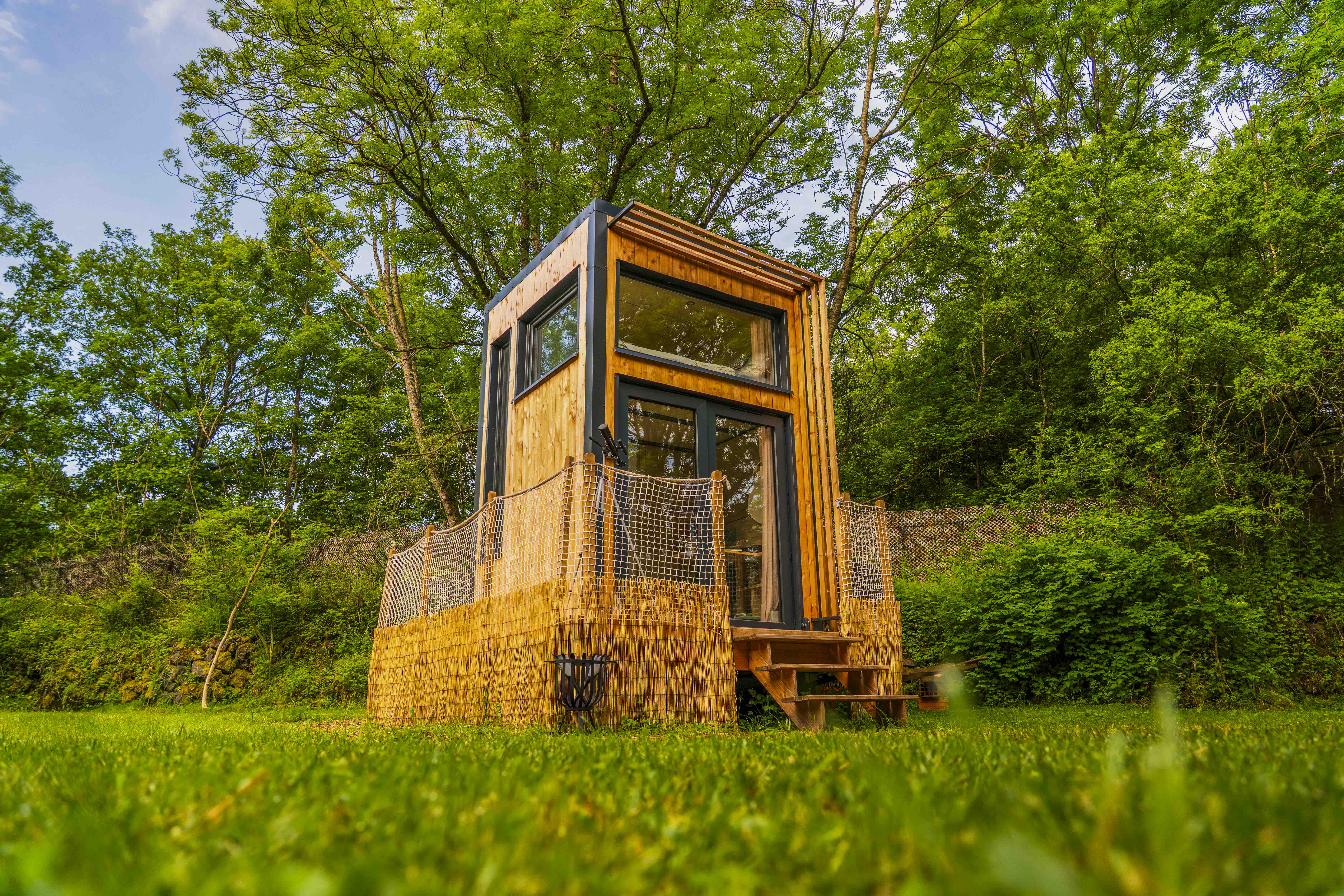 Le Bois aux Cheirilles — Tiny House panoramique à Saint-Diéry à Saint-Diéry — cuisine